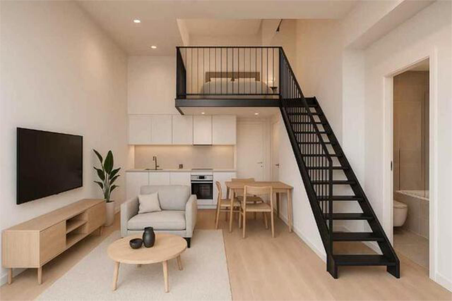 Living room of Loft for sale in A Coruña Capital 