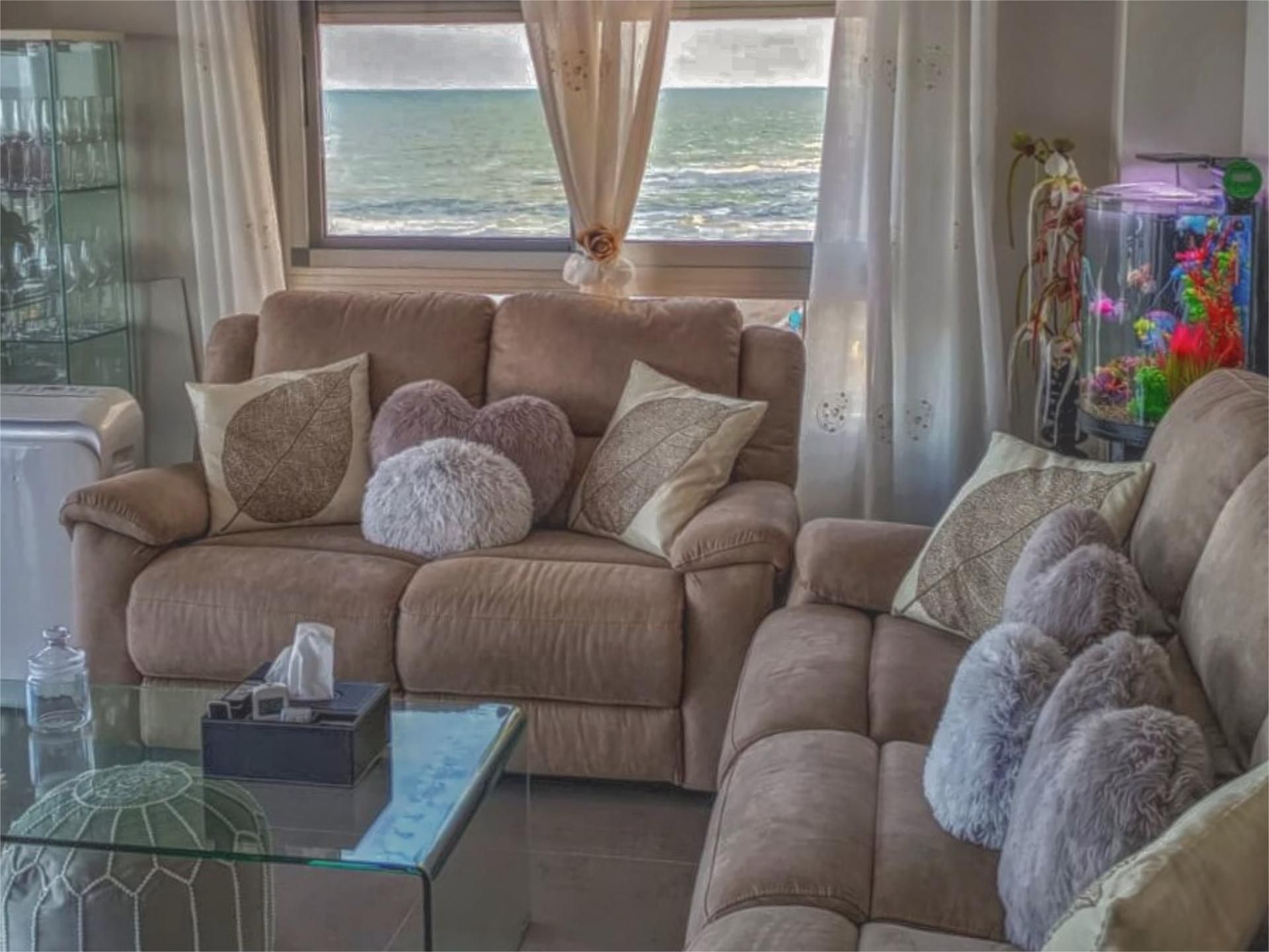 Flat for sale in Passeig L'alguer, 15, Les Palmeres Living room of Flat for sale in Sueca with Air Conditioner, Terrace and Balcony