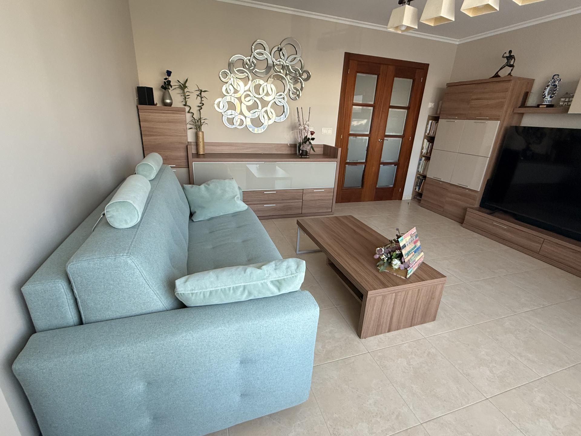 Sala d'estar de Pis en venda en Narón amb Aire condicionat i Balcó