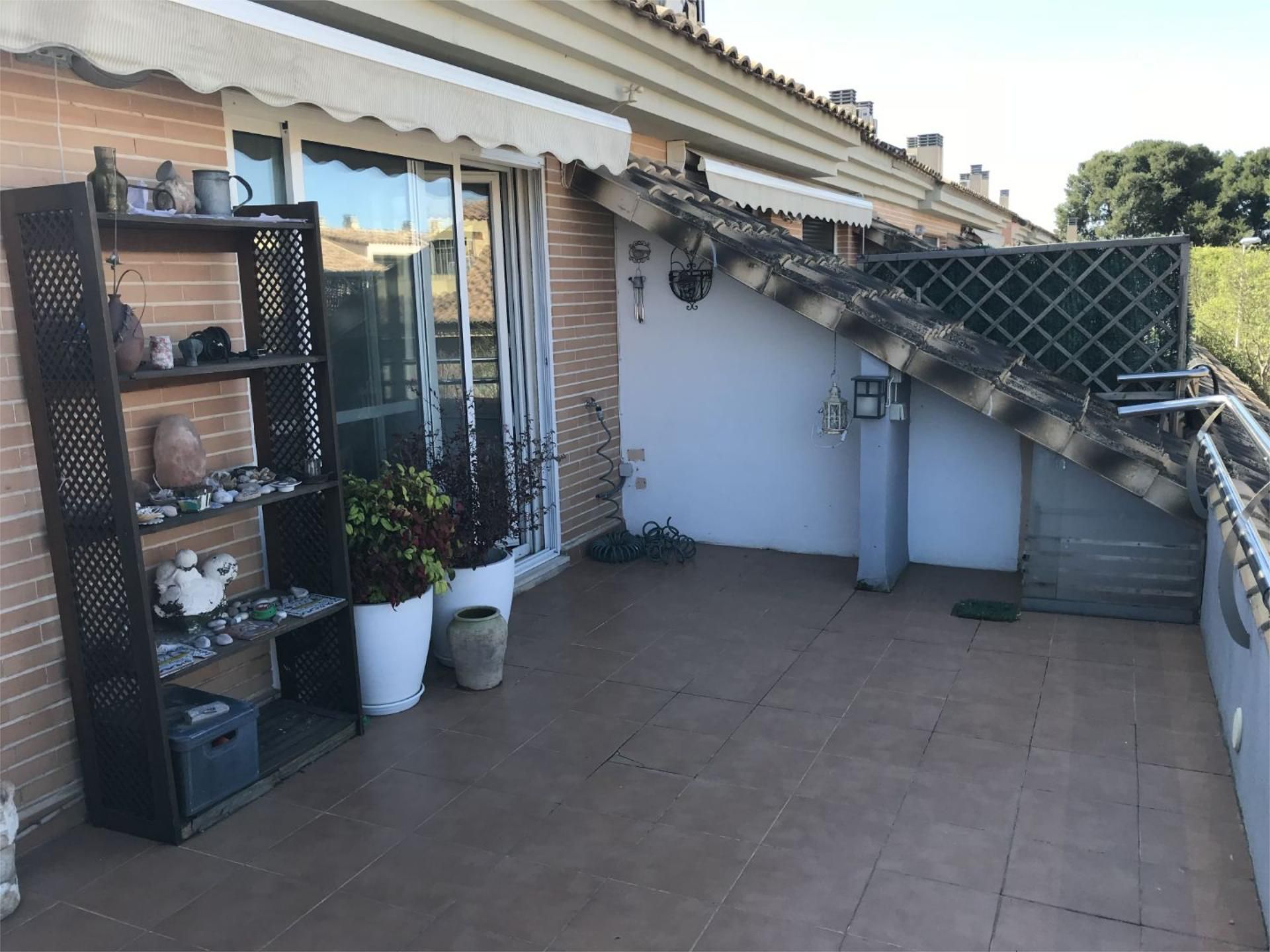 Terraza de Piso de alquiler en Picanya con Aire acondicionado, Calefacción y Terraza