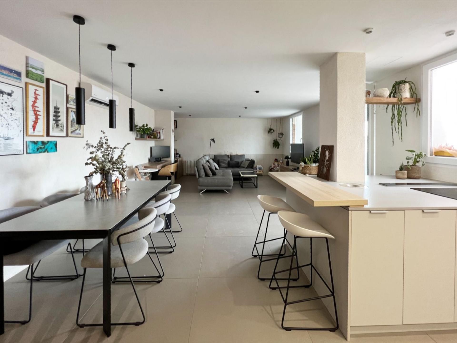 Comedor de Ático en venta en Castellón de la Plana / Castelló de la Plana con Aire acondicionado, Terraza y Balcón