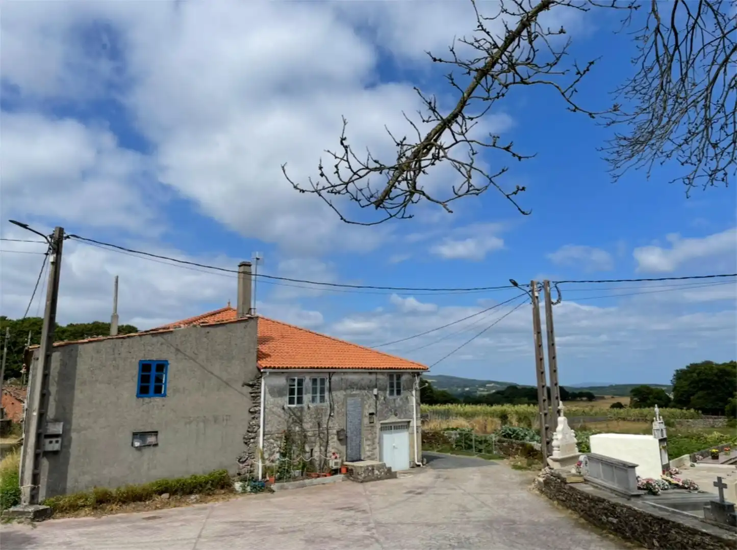 Vista exterior de Finca rústica en venta en Antas de Ulla