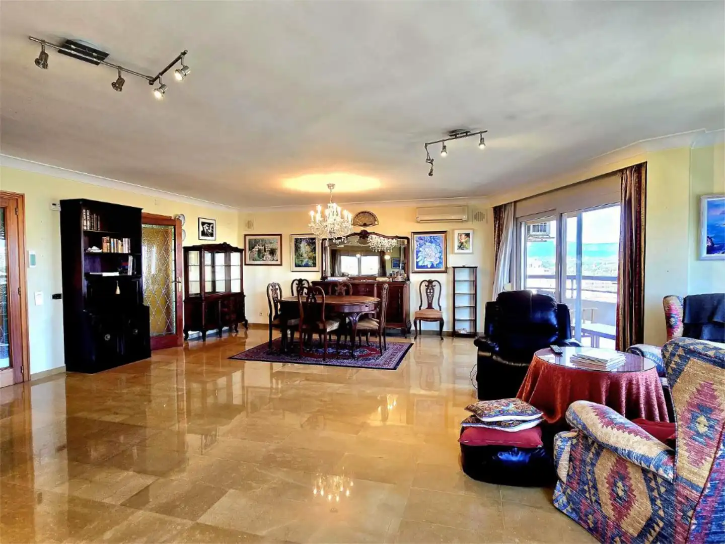 Sala de estar de Piso en venta en  Palma de Mallorca con Aire acondicionado y Balcón