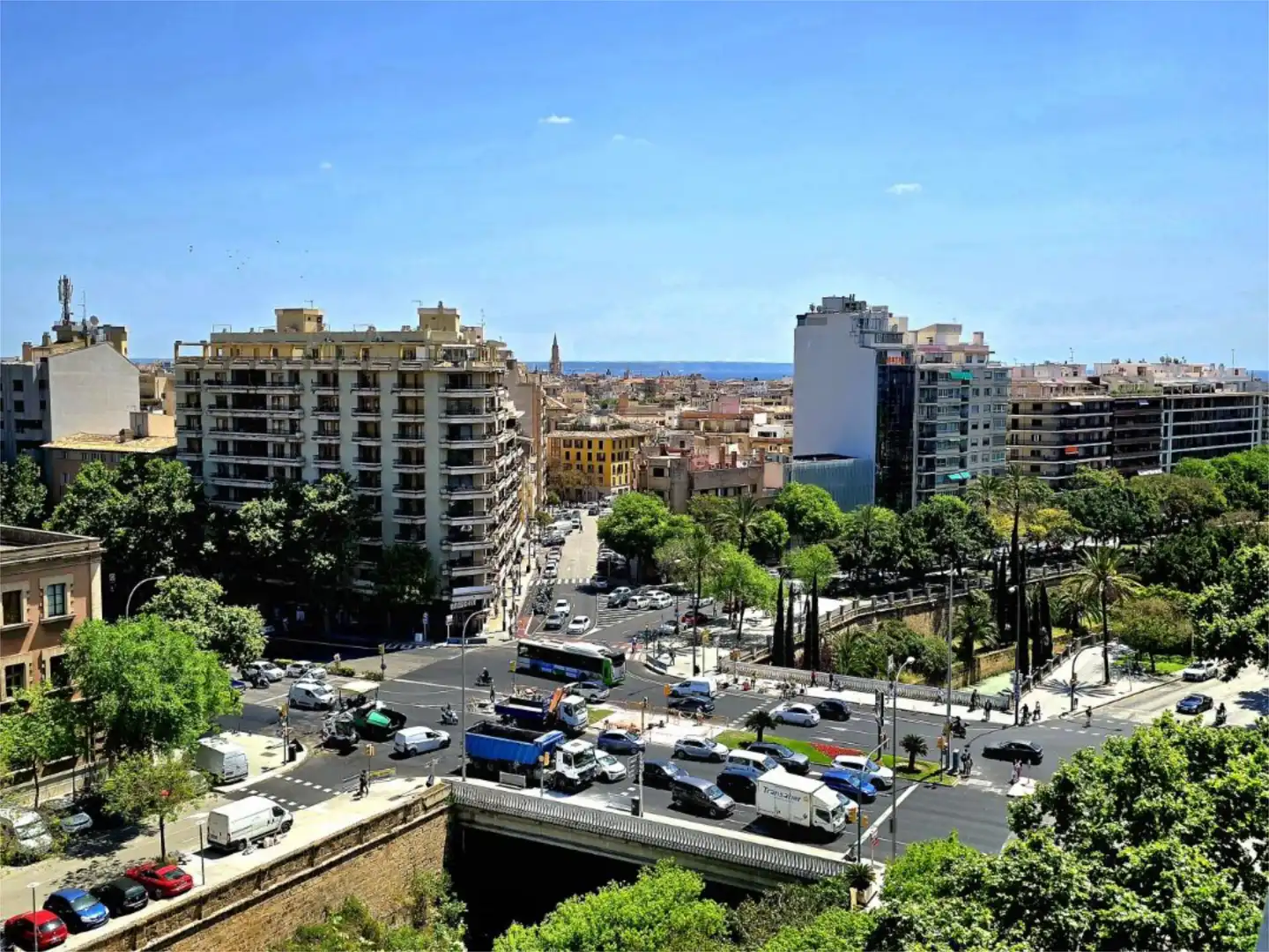 Vista exterior de Piso en venta en  Palma de Mallorca con Aire acondicionado y Balcón