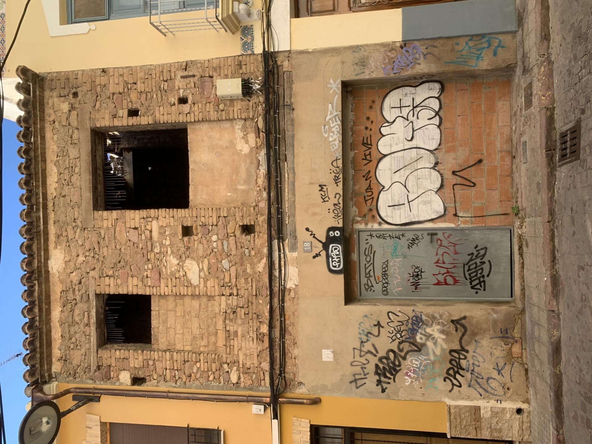 Exterior view of Single-family semi-detached for sale in Sagunto / Sagunt