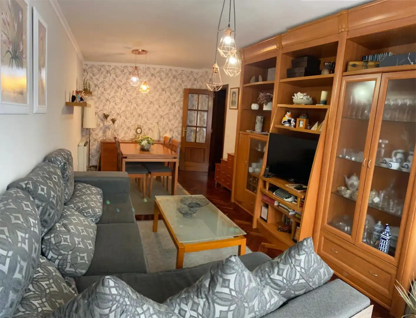 Flat for sale in Rúa Sixto, Cambre Living room of Flat for sale in Cambre with Heating, Parquet flooring and Storage room
