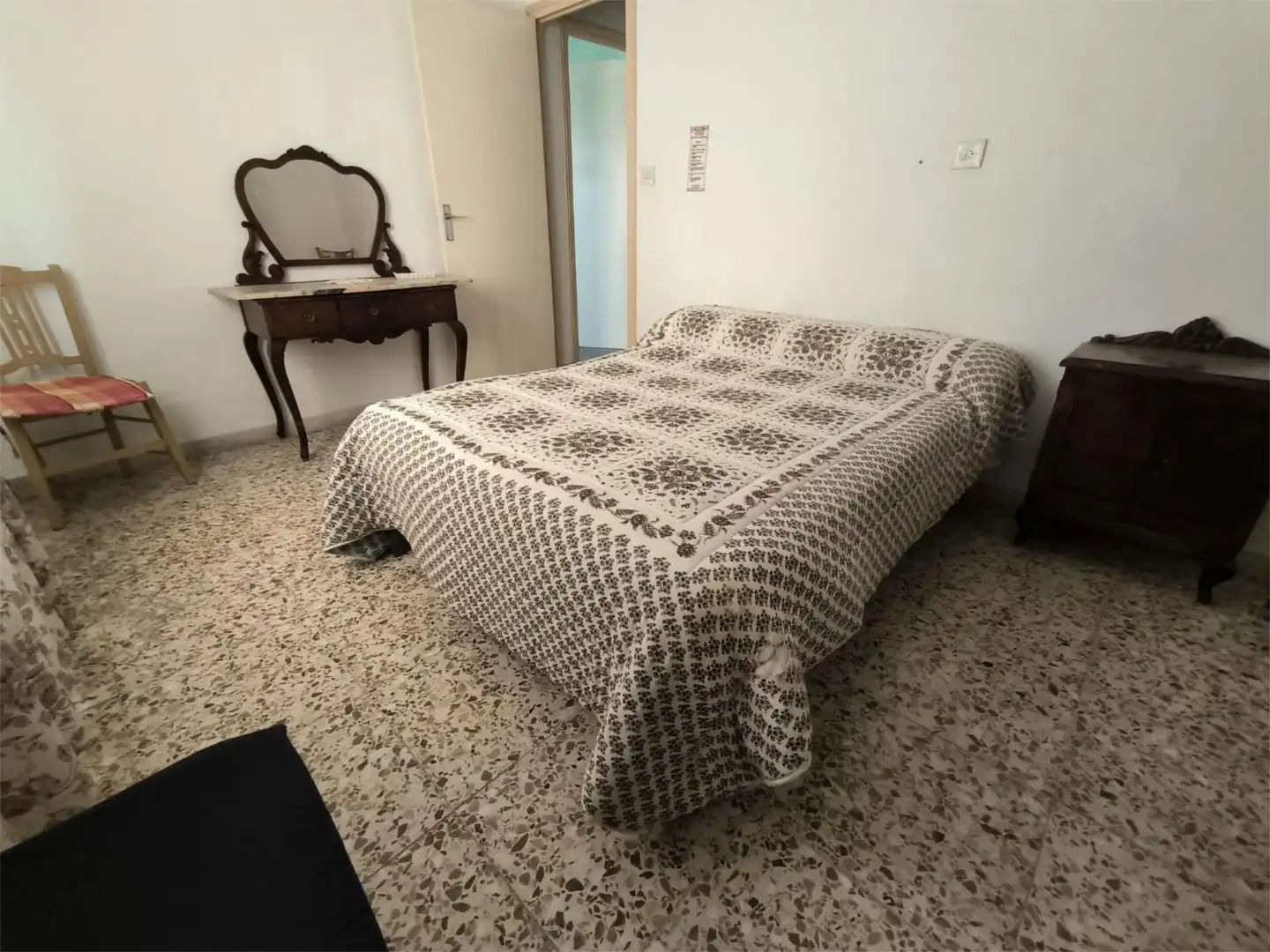Schlafzimmer von Wohnung zum Verkauf in Cantoria mit Privatgarten, Abstellraum und Möbliert