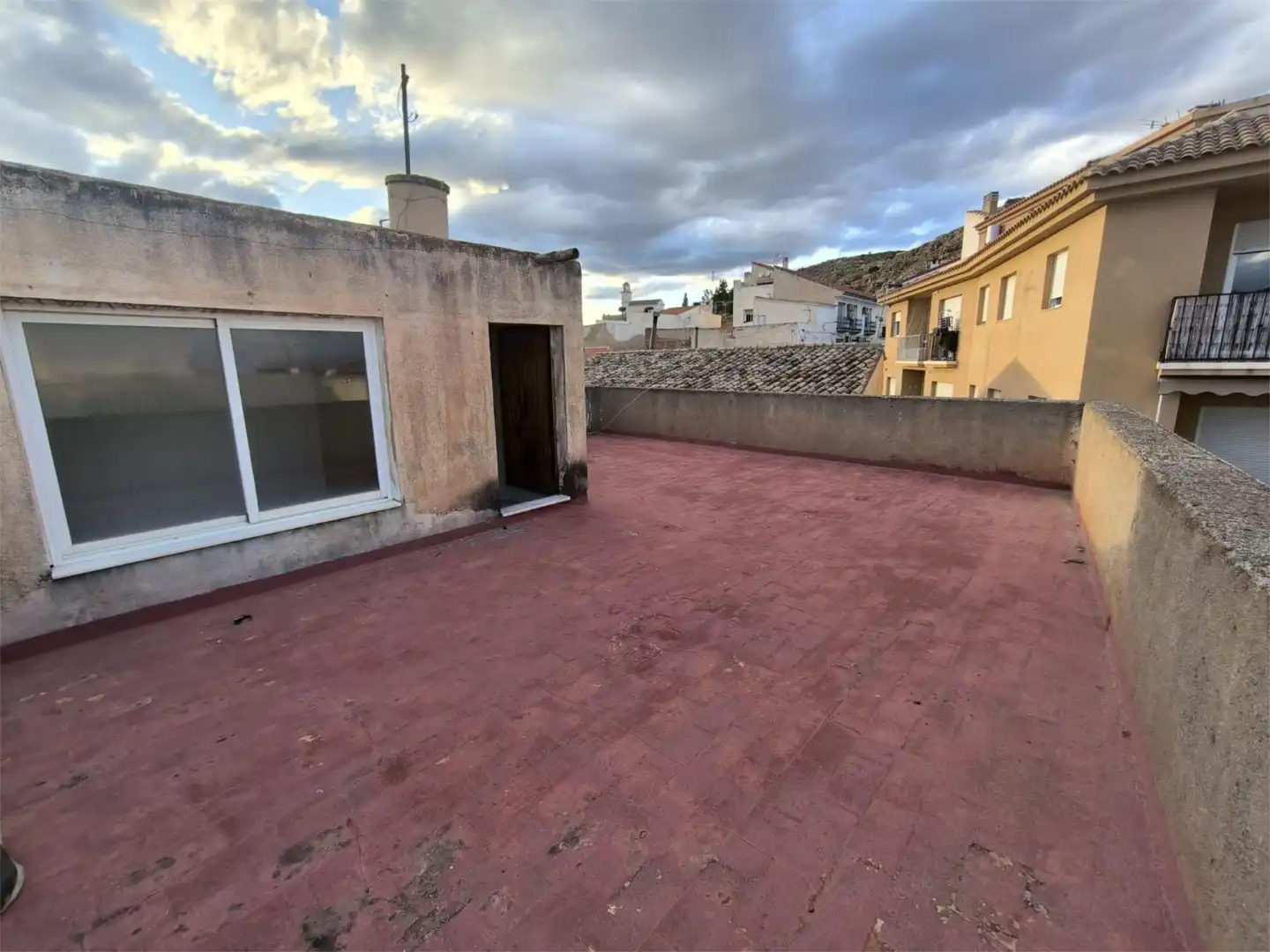 Terrasse von Wohnung zum Verkauf in Cantoria mit Privatgarten, Abstellraum und Möbliert