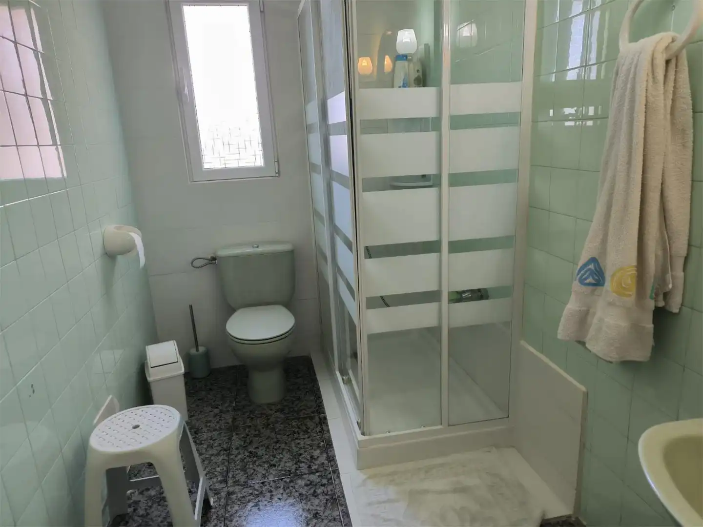 Badezimmer von Wohnung zum Verkauf in Cantoria mit Privatgarten, Abstellraum und Möbliert