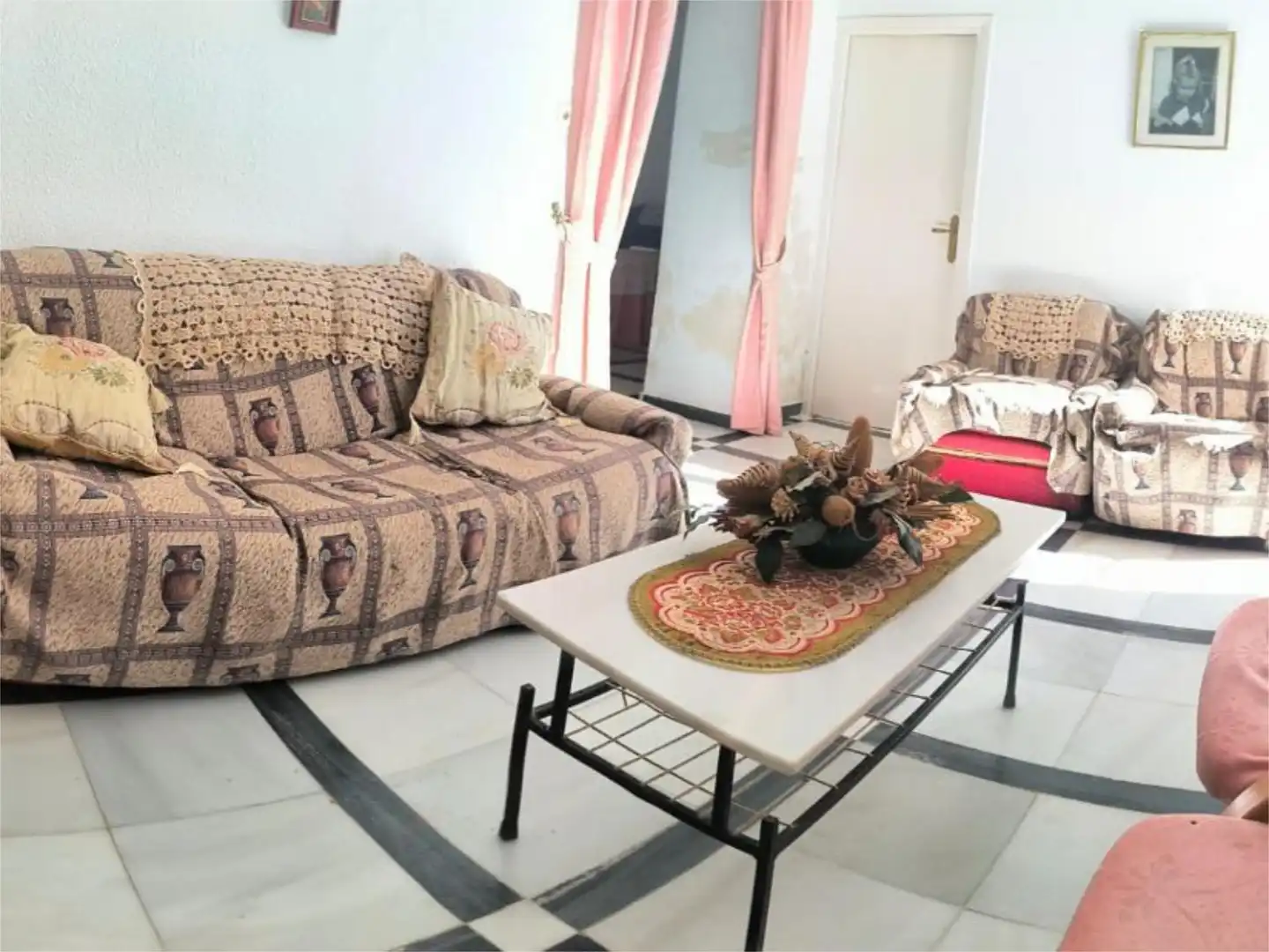 Wohnzimmer von Wohnung zum Verkauf in Cantoria mit Privatgarten, Abstellraum und Möbliert