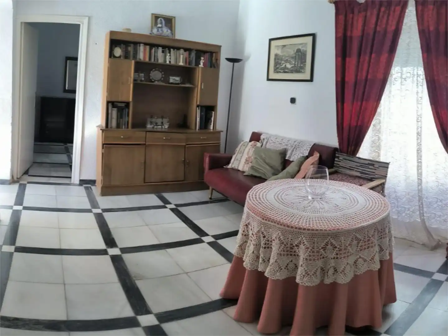 Wohnzimmer von Wohnung zum Verkauf in Cantoria mit Privatgarten, Abstellraum und Möbliert