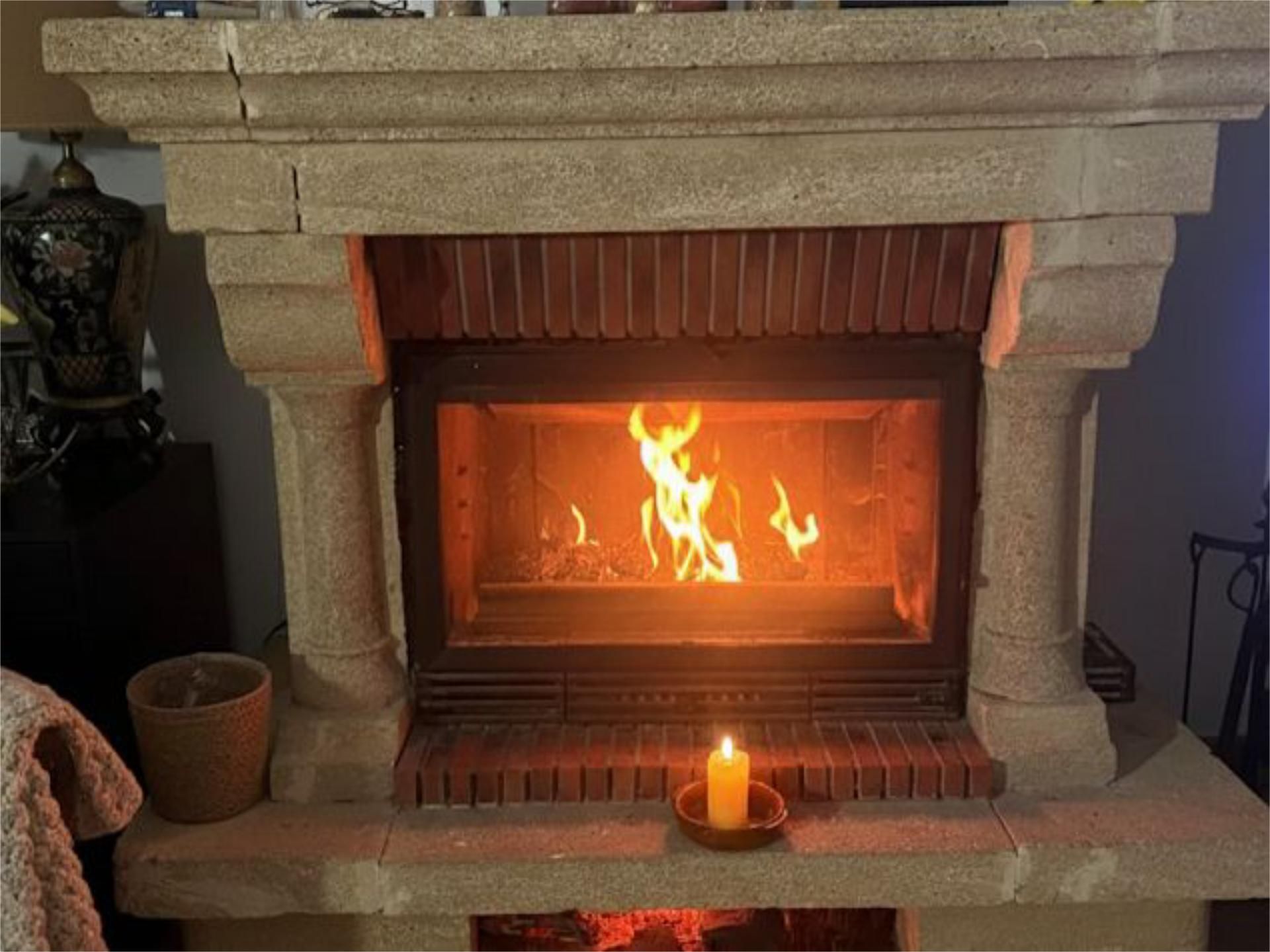 Vista exterior de Casa adosada en venta en Cartajima con Calefacción, Terraza y Amueblado