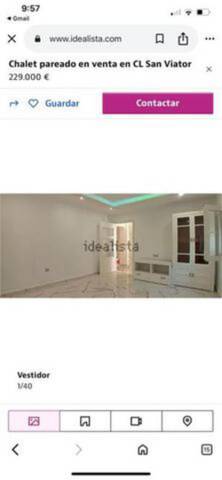 Casa adosada en Venta en La Paz