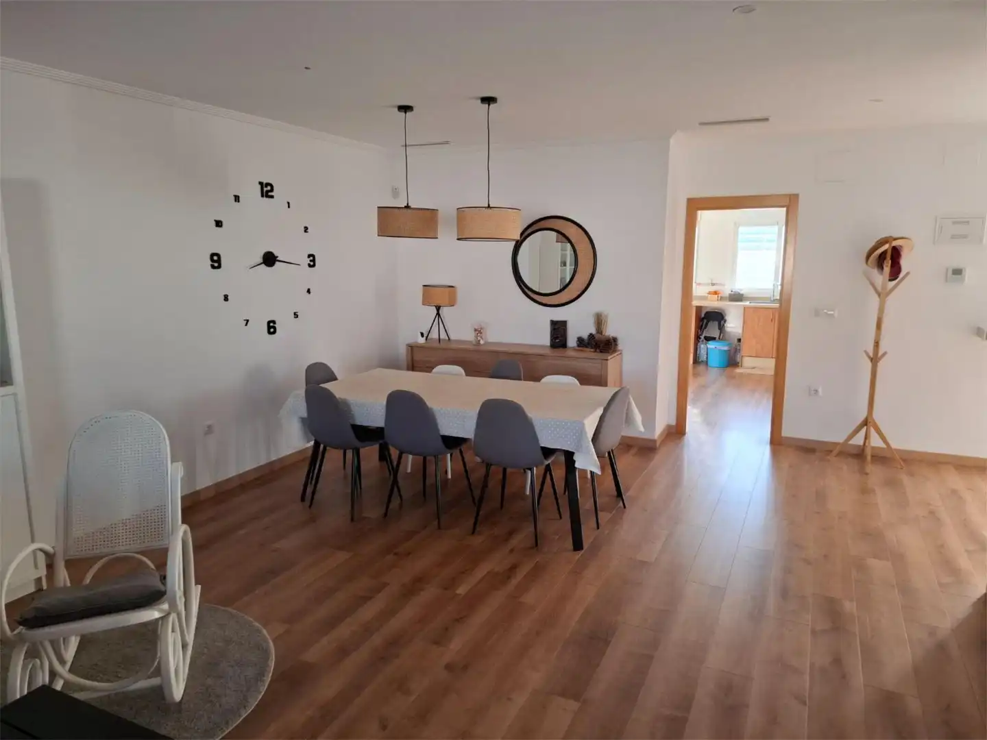 Dining room of Houses for rent in Olocau  with Air Conditioner and Swimming Pool