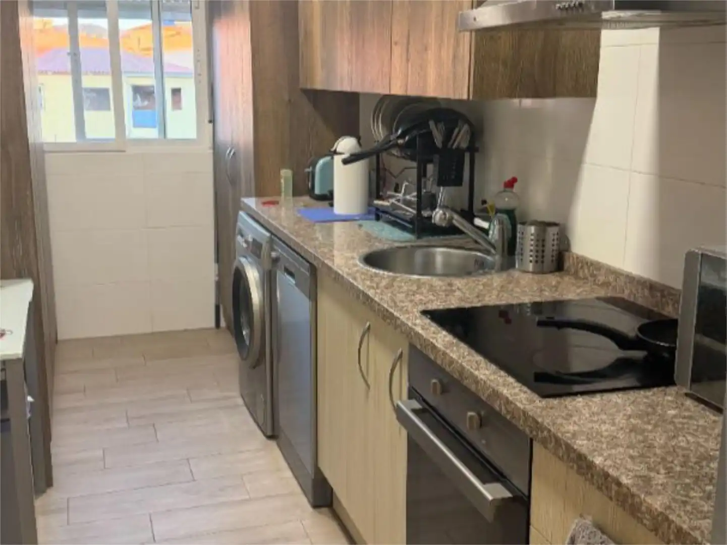 Küche von Wohnung zum Verkauf in Sant Joan de Moró mit Klimaanlage, Terrasse und Möbliert