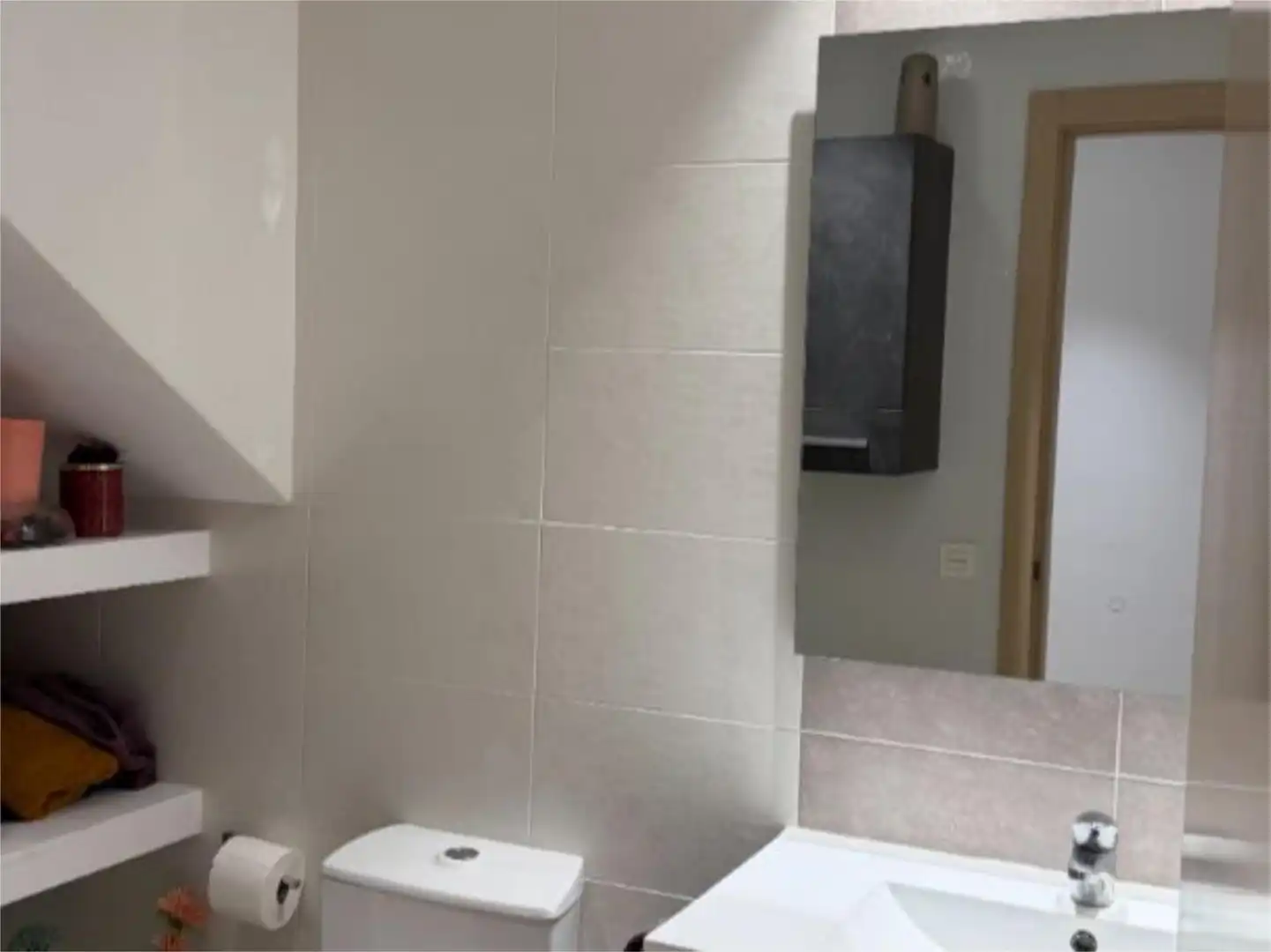 Badezimmer von Wohnung zum Verkauf in Sant Joan de Moró mit Klimaanlage, Terrasse und Möbliert