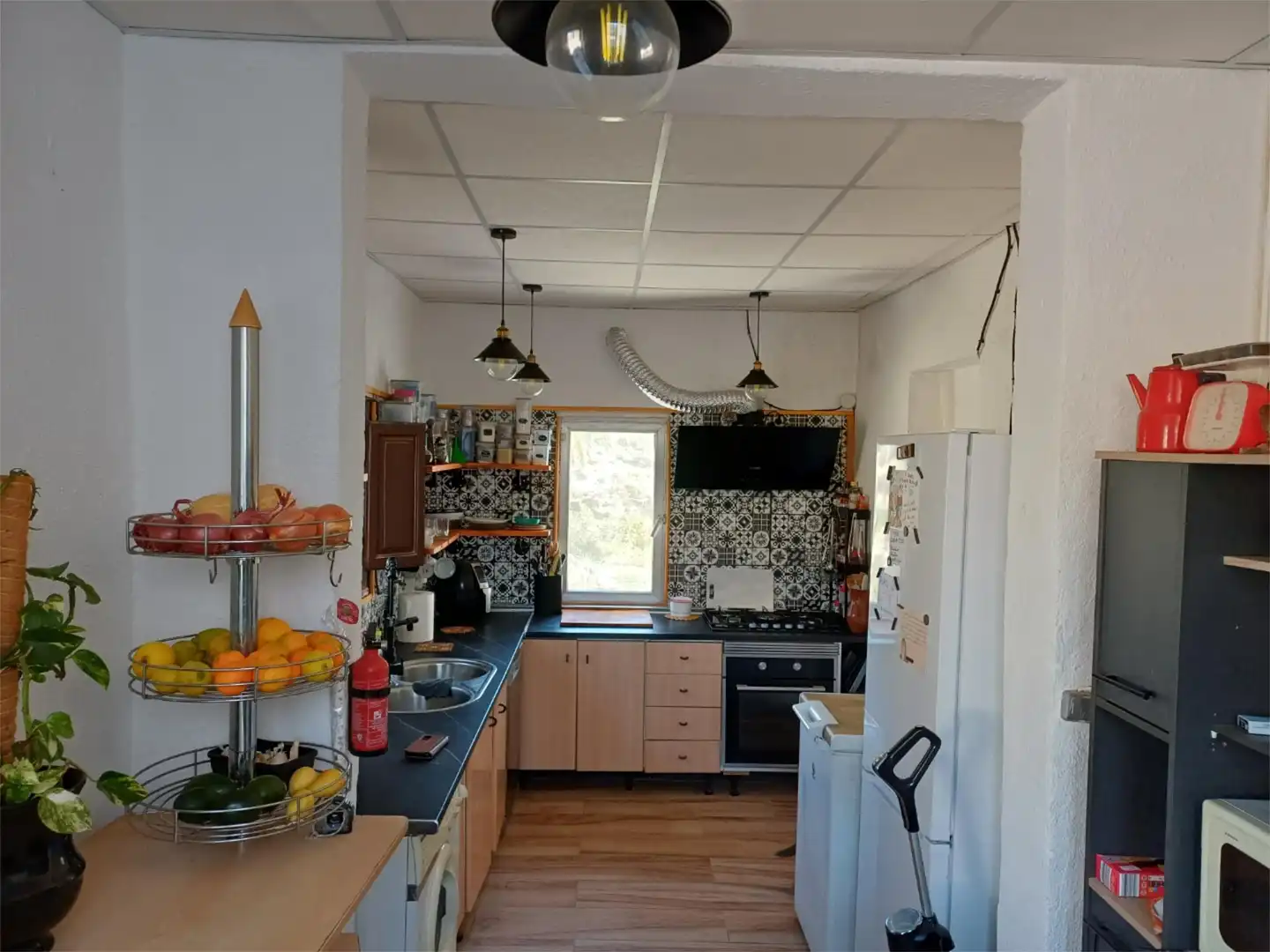Finca rústica en venta en Calle Jurados, 107, San Juan de los Terreros Cocina de Finca rústica en venta en Pulpí con Aire acondicionado, Terraza y Piscina