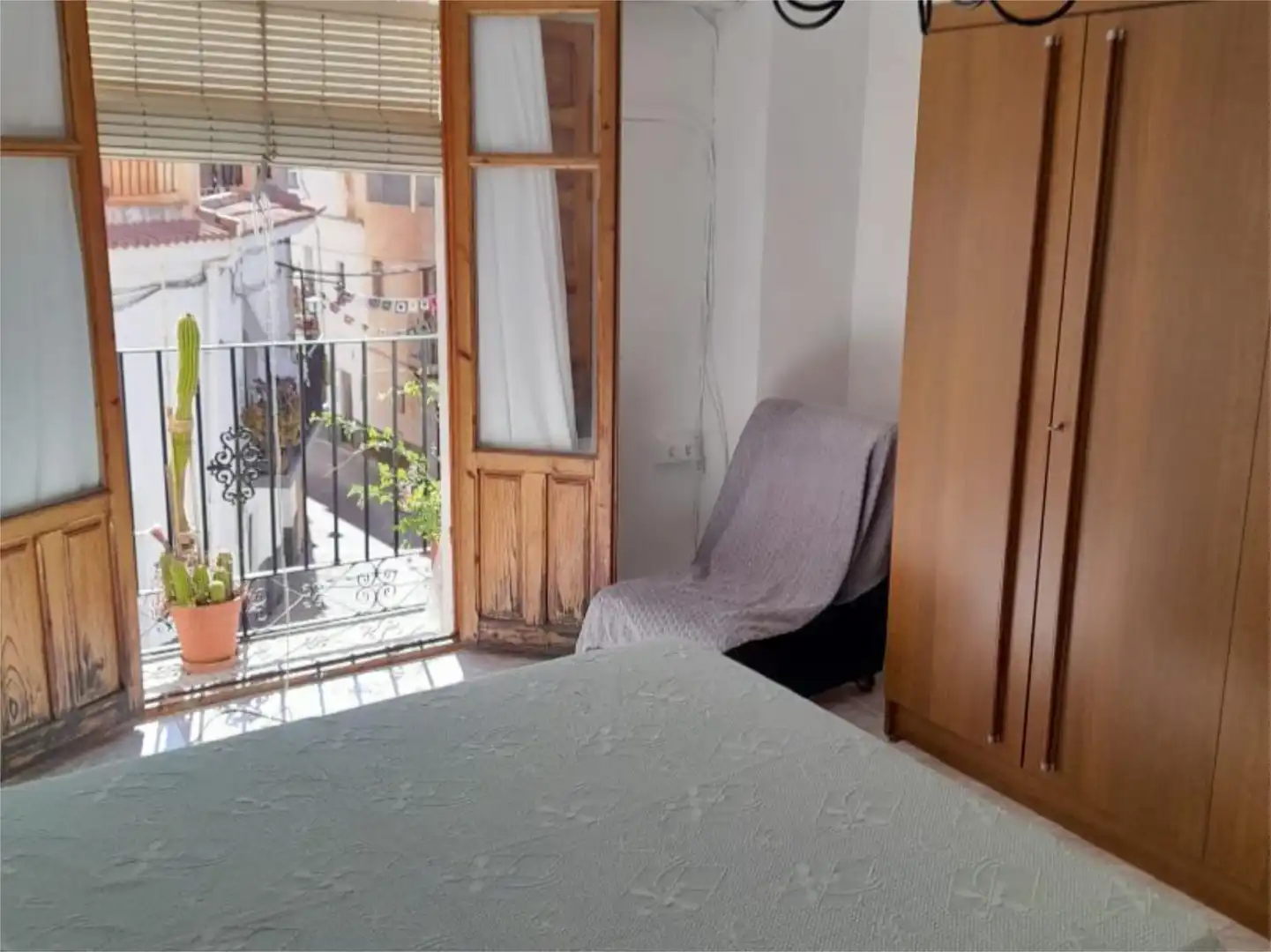 Dormitori de Casa adosada en venda en Torvizcón amb Aire condicionat, Terrassa i Balcó