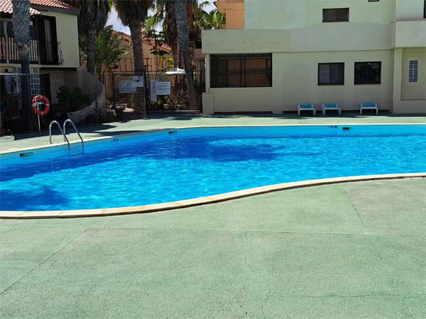 Piscina de Casa adosada en venda en La Oliva amb Terrassa, Piscina i Moblat