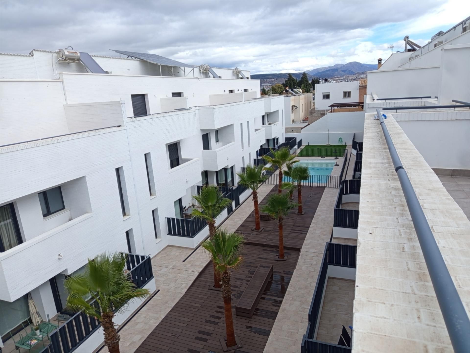 Exterior view of Flat for sale in Churriana de la Vega  with Terrace and Balcony