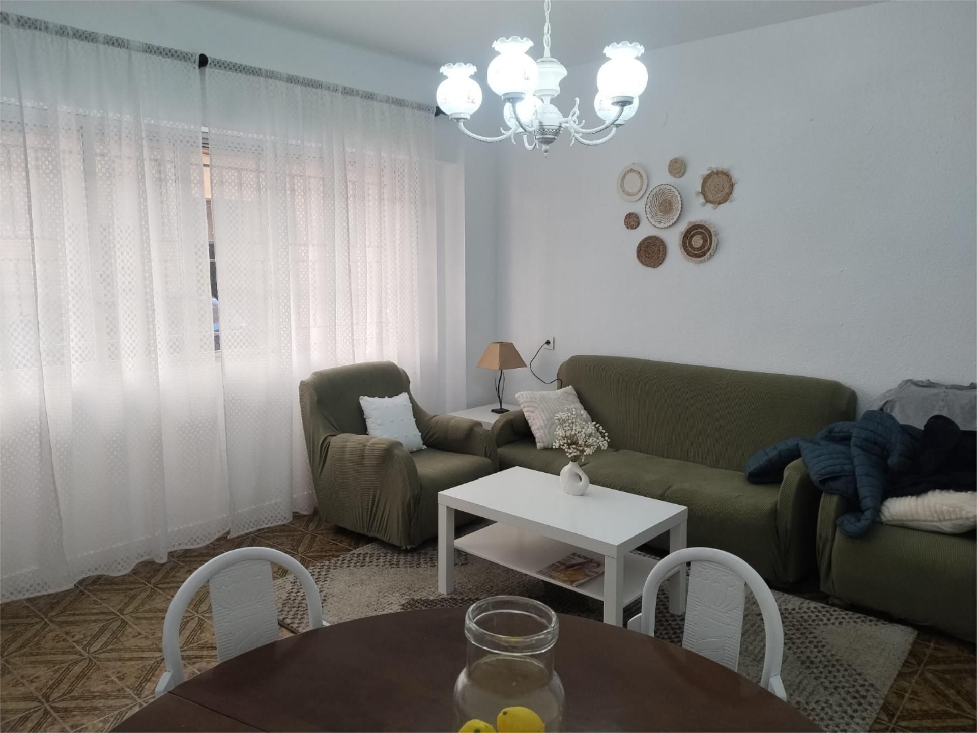 Flat to rent in Travesía Síndico Oriente, 3, Utiel Living room of Flat to rent in Utiel with Heating, Terrace and Furnished