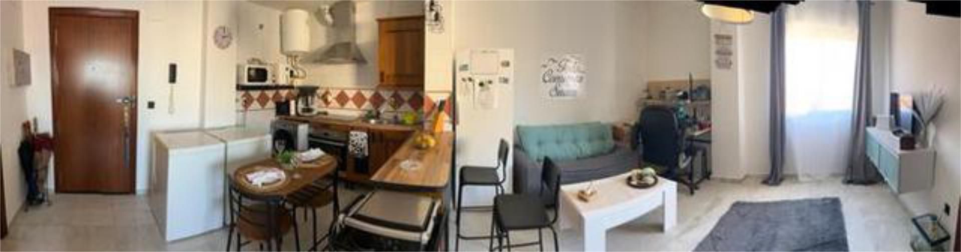 Kitchen of Flat for sale in La Algaba  with Heating and Furnished