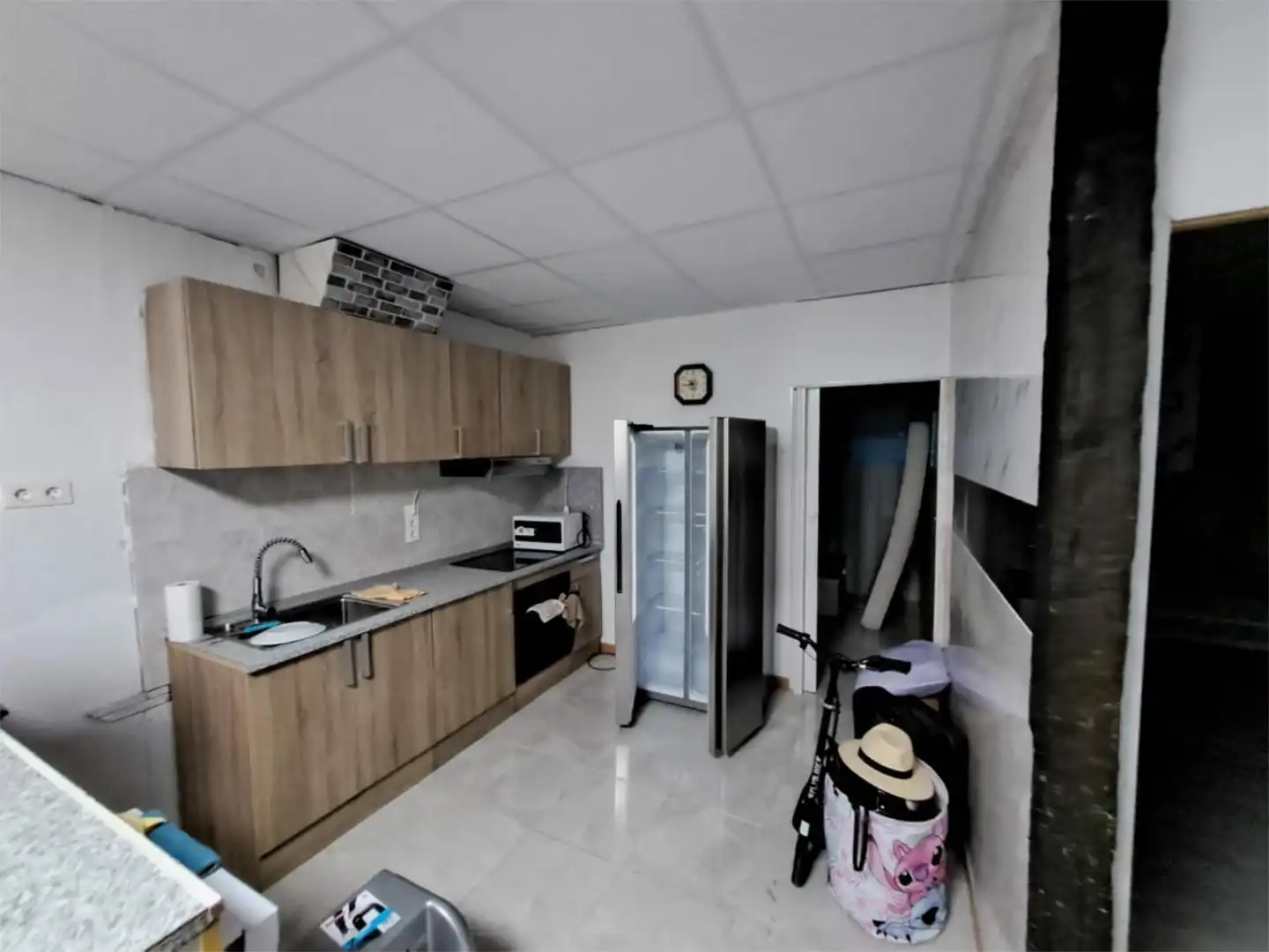 Planta baja en venta en Calle Francisco de Goya, 6, Grañén Cocina de Planta baja en venta en Grañén con Aire acondicionado