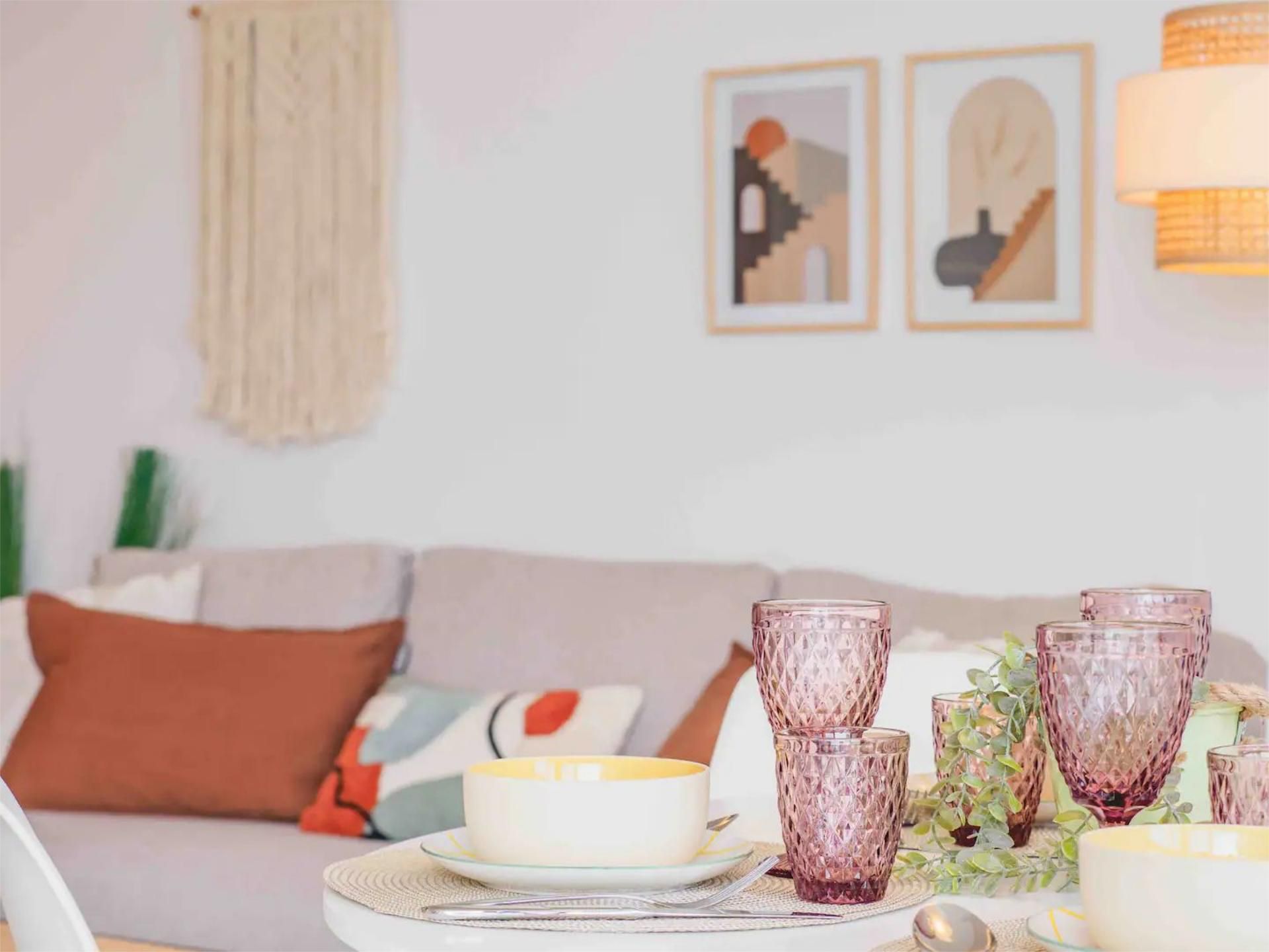 Sala d'estar de Apartament en venda en Marbella amb Aire condicionat