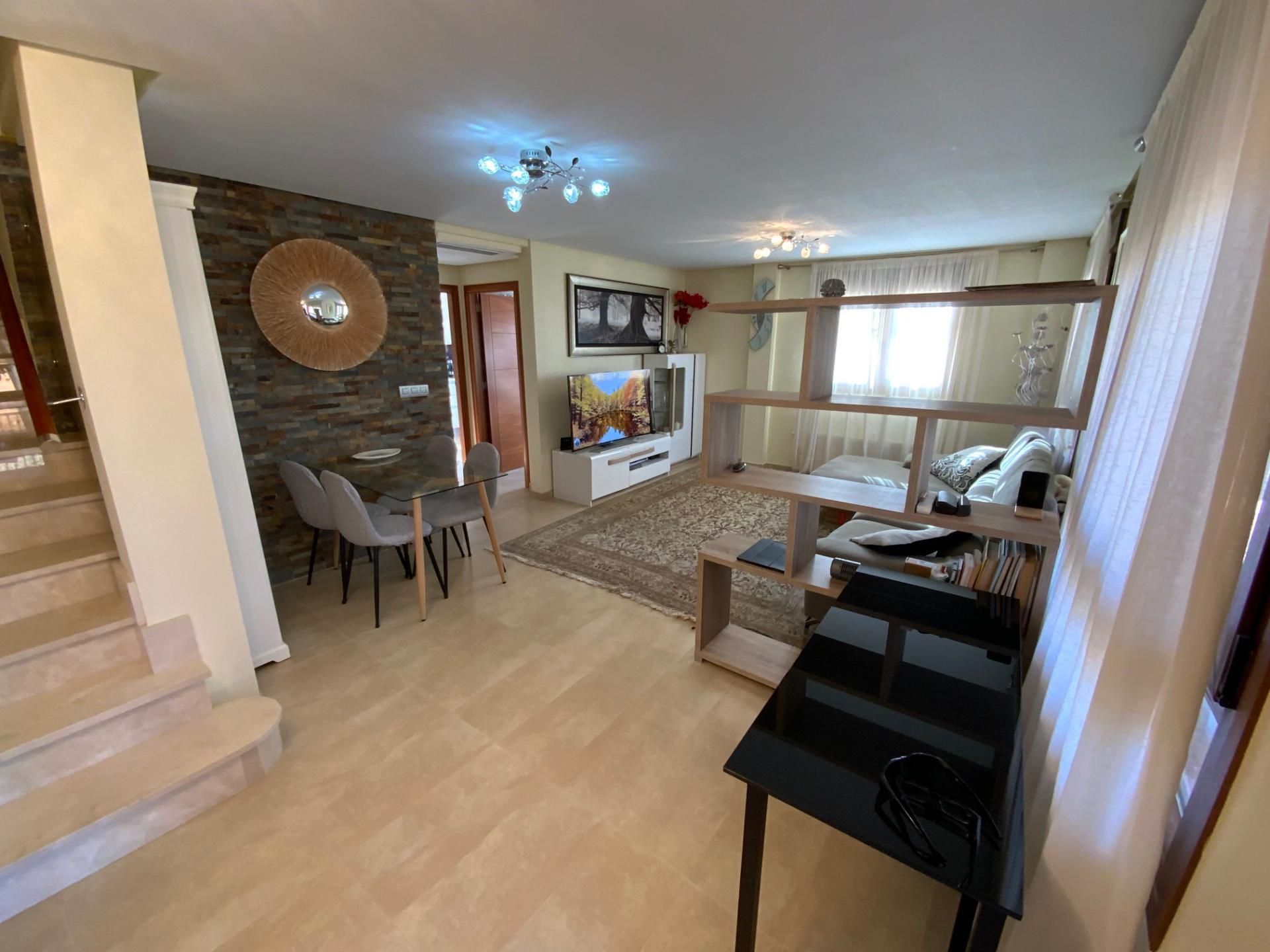 Living room of House or chalet for sale in Castalla  with Air Conditioner, Terrace and Balcony