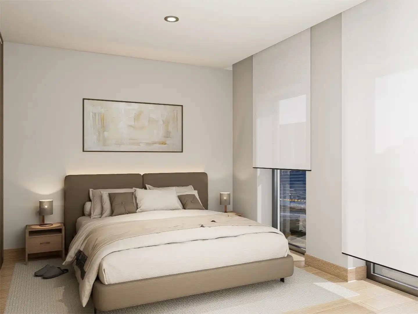 Apartamento en venta en Calle de Uceda, 54, Palomeras Bajas Habitación de Apartamento en venta en Madrid Capital con Aire acondicionado