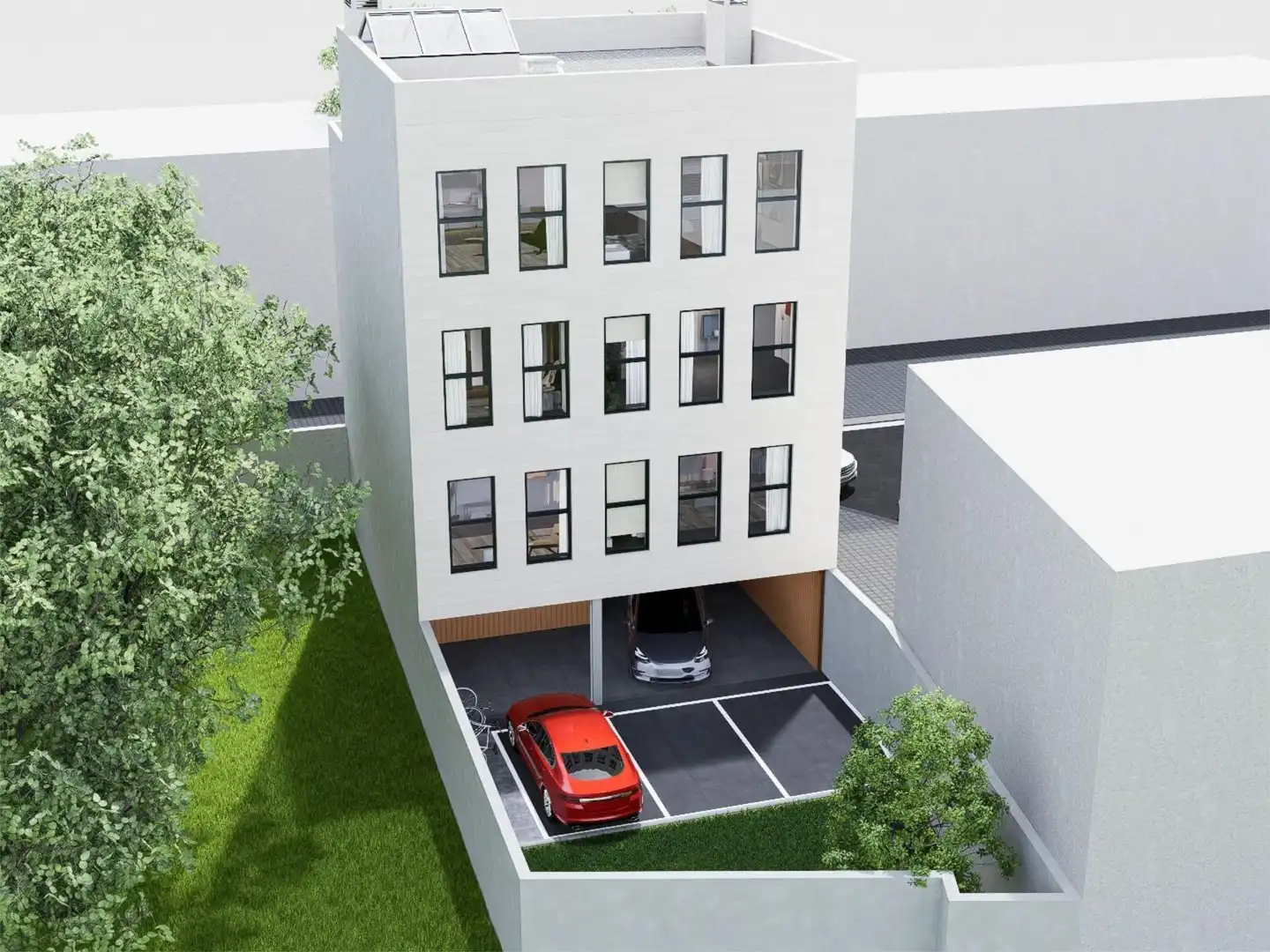 Apartamento en venta en Calle de Uceda, 54, Palomeras Bajas Vista exterior de Apartamento en venta en Madrid Capital con Aire acondicionado