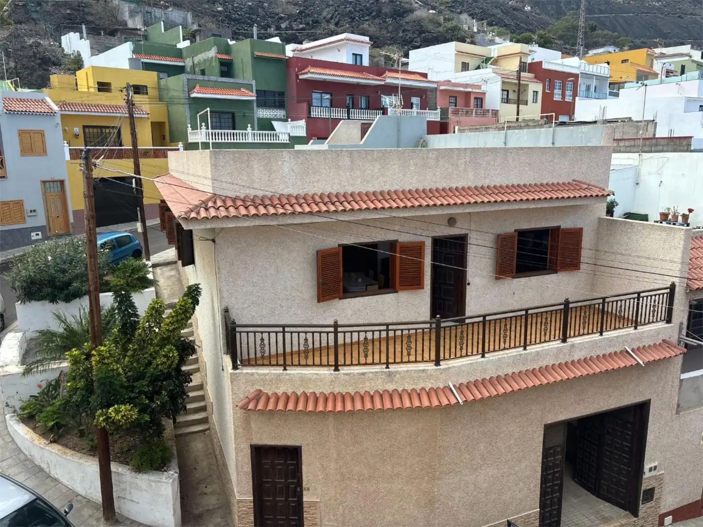 Exterior view of Houses for sale in Garachico  with Terrace, Furnished and Balcony