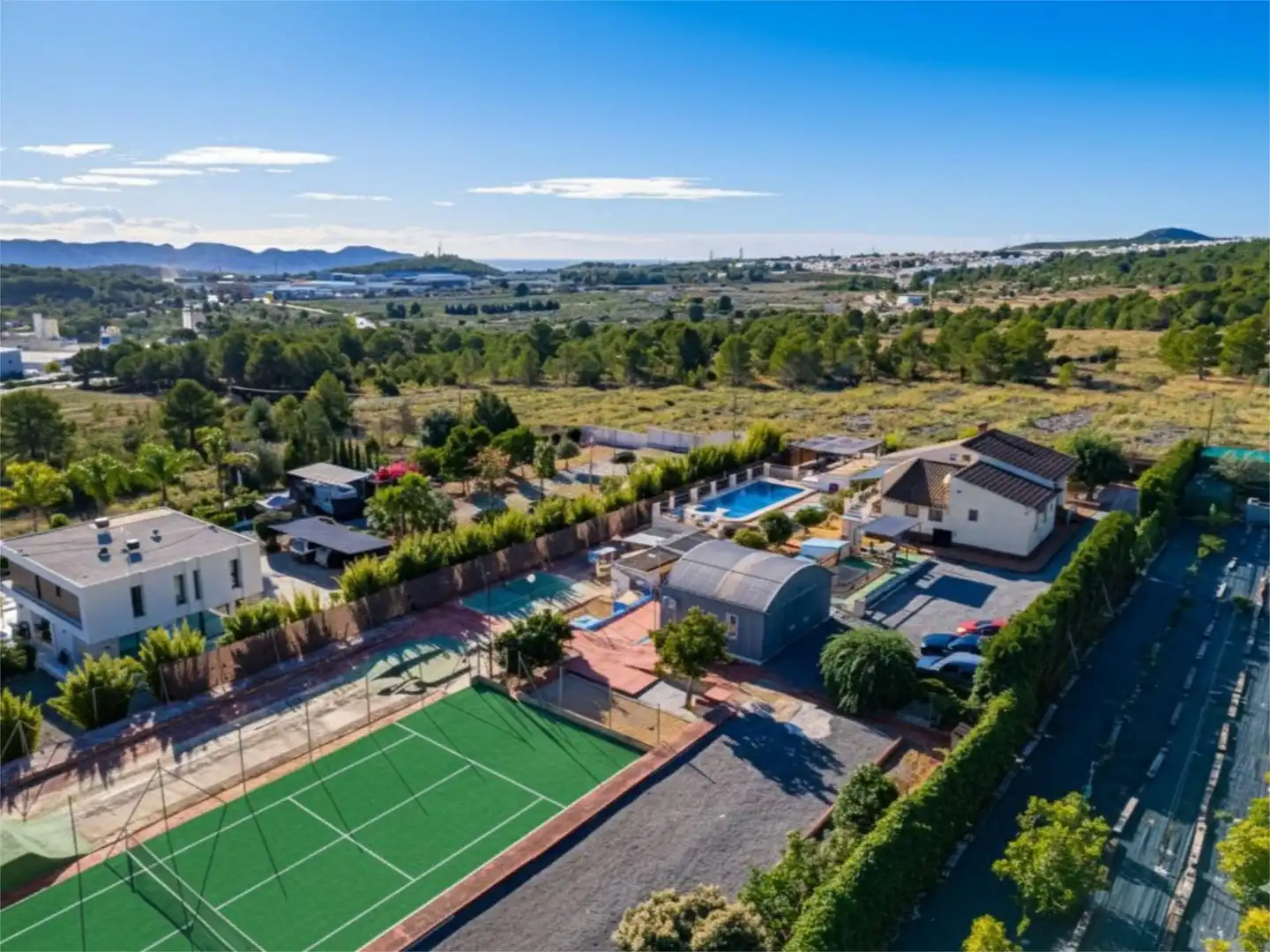 Vista exterior de Piso en venta en Polop con Aire acondicionado, Calefacción y Jardín privado