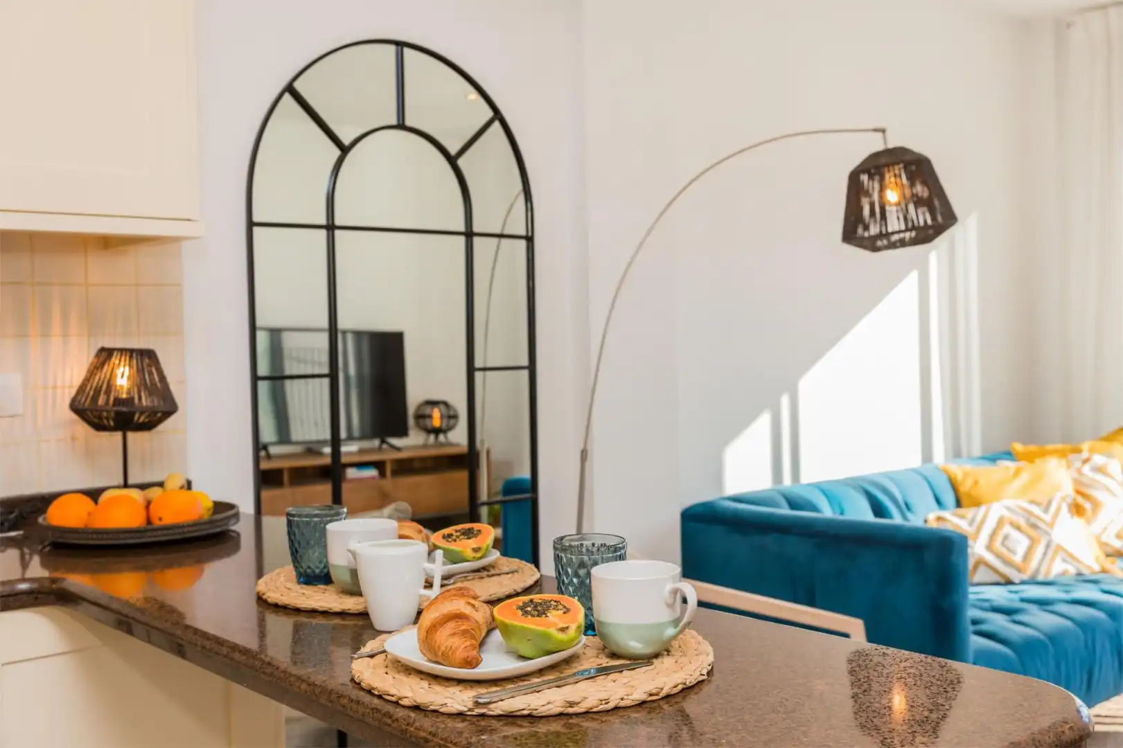 Apartamento en venta en Carrer Secretari Vicente Pastor Trinquet, 27, Centro Sala de estar de Apartamento en venta en Benitachell / El Poble Nou de Benitatxell con Aire acondicionado, Calefacción y Trastero