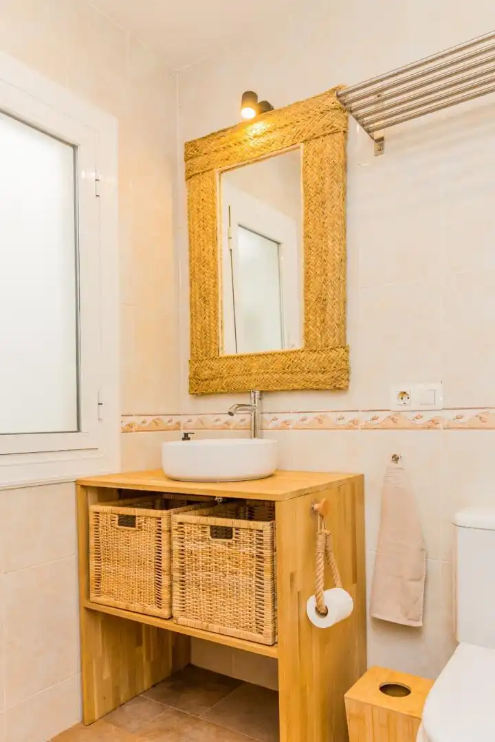 Apartamento en venta en Carrer Secretari Vicente Pastor Trinquet, 27, Centro Baño de Apartamento en venta en Benitachell / El Poble Nou de Benitatxell con Aire acondicionado, Calefacción y Trastero