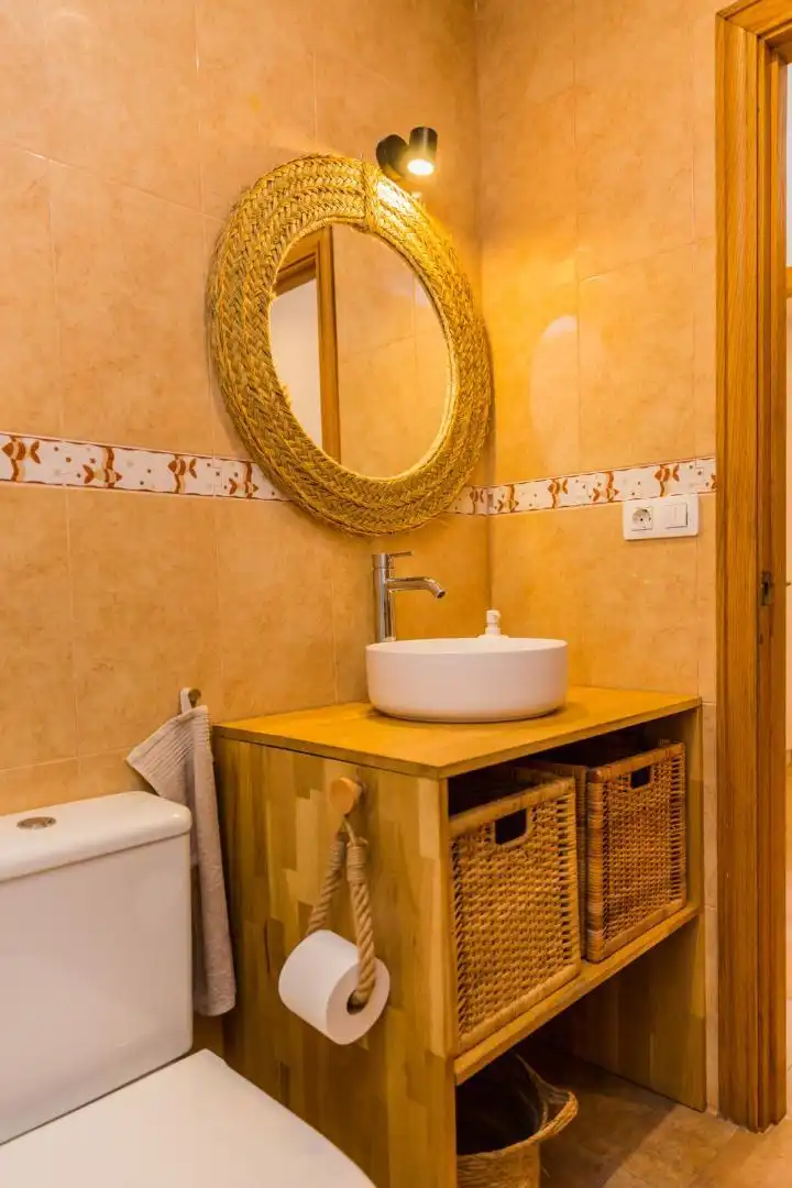 Apartamento en venta en Carrer Secretari Vicente Pastor Trinquet, 27, Centro Baño de Apartamento en venta en Benitachell / El Poble Nou de Benitatxell con Aire acondicionado, Calefacción y Trastero