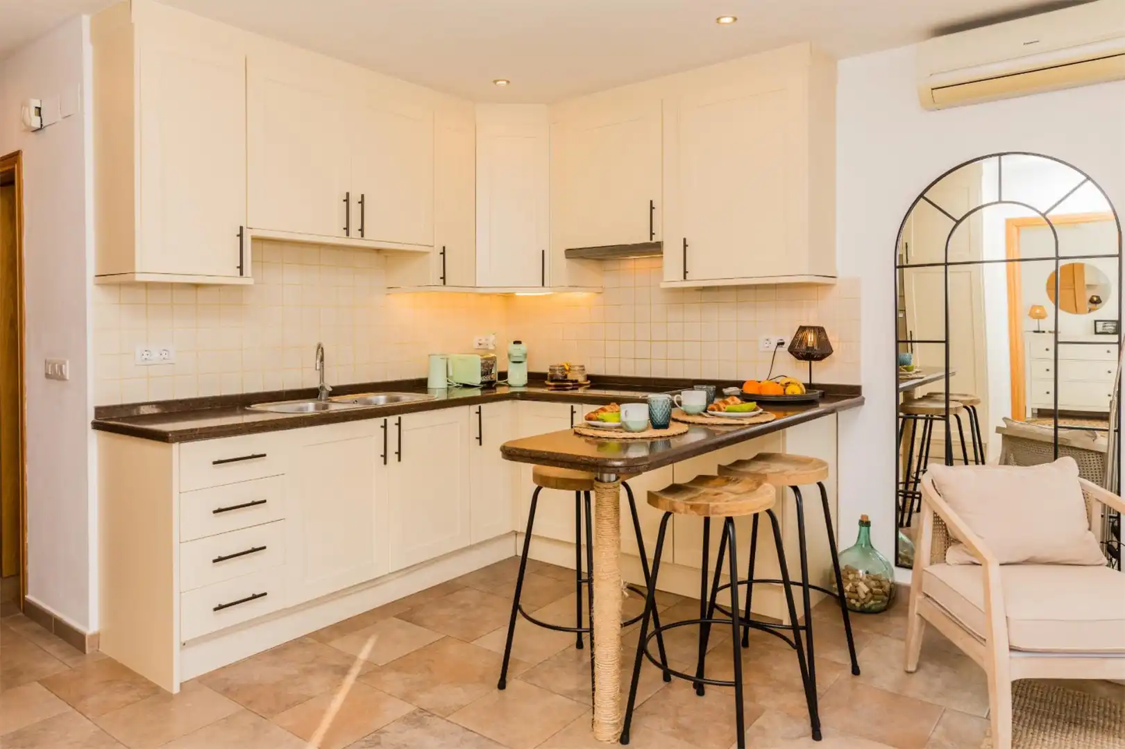 Apartamento en venta en Carrer Secretari Vicente Pastor Trinquet, 27, Centro Cocina de Apartamento en venta en Benitachell / El Poble Nou de Benitatxell con Aire acondicionado, Calefacción y Trastero