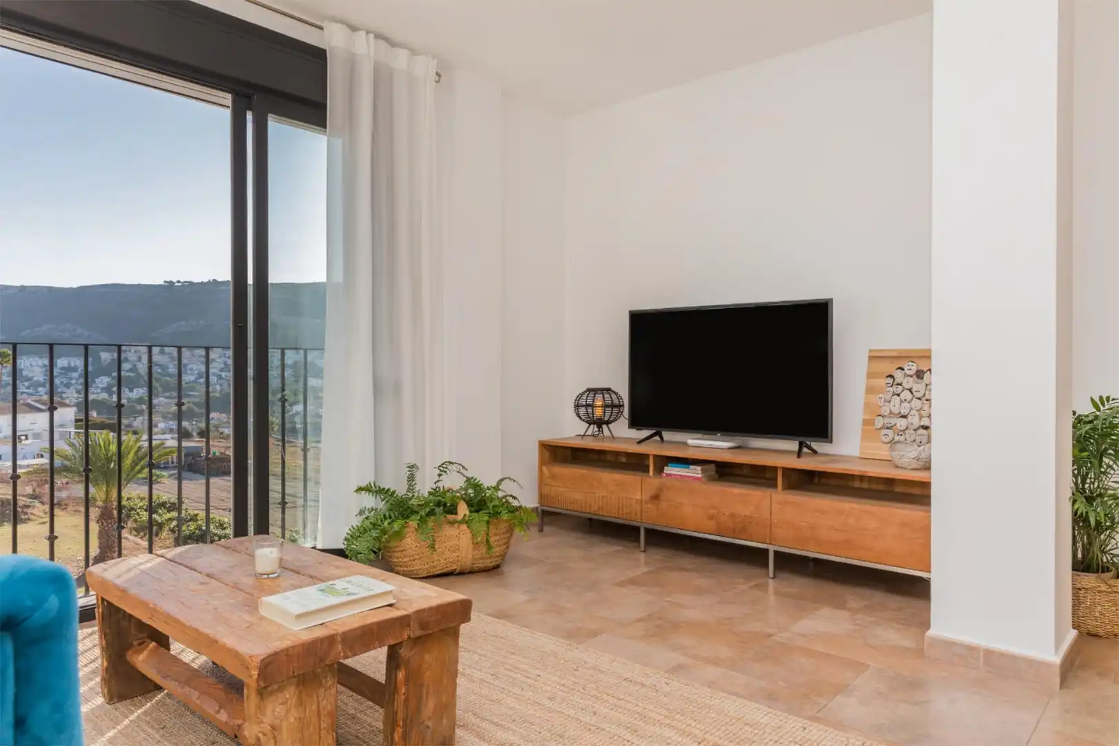 Apartamento en venta en Carrer Secretari Vicente Pastor Trinquet, 27, Centro Sala de estar de Apartamento en venta en Benitachell / El Poble Nou de Benitatxell con Aire acondicionado, Calefacción y Trastero