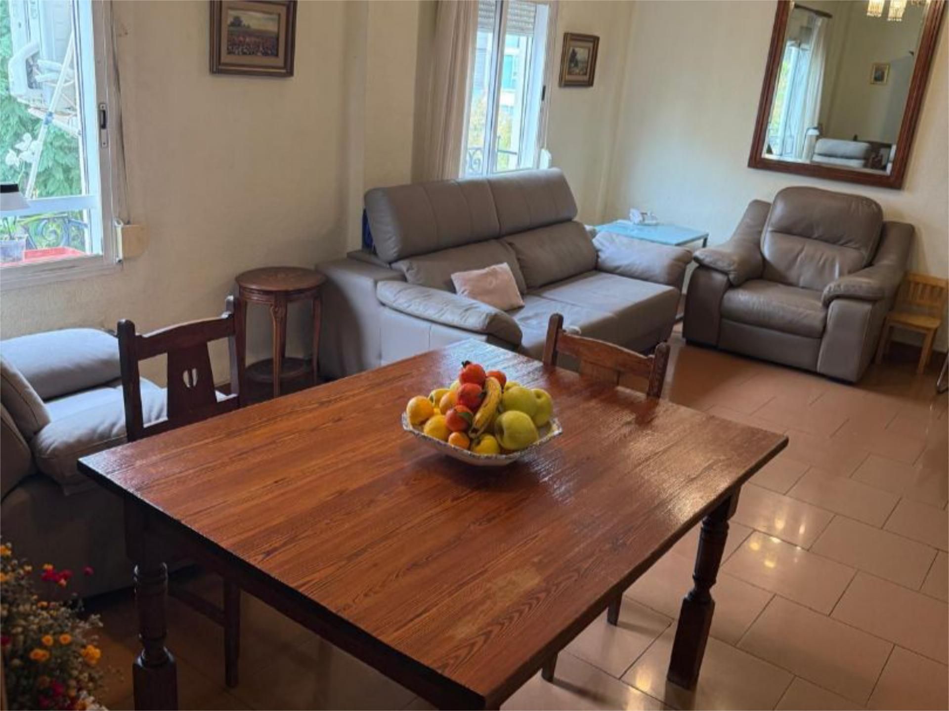 Dining room of Flat for sale in  Valencia Capital  with Air Conditioner
