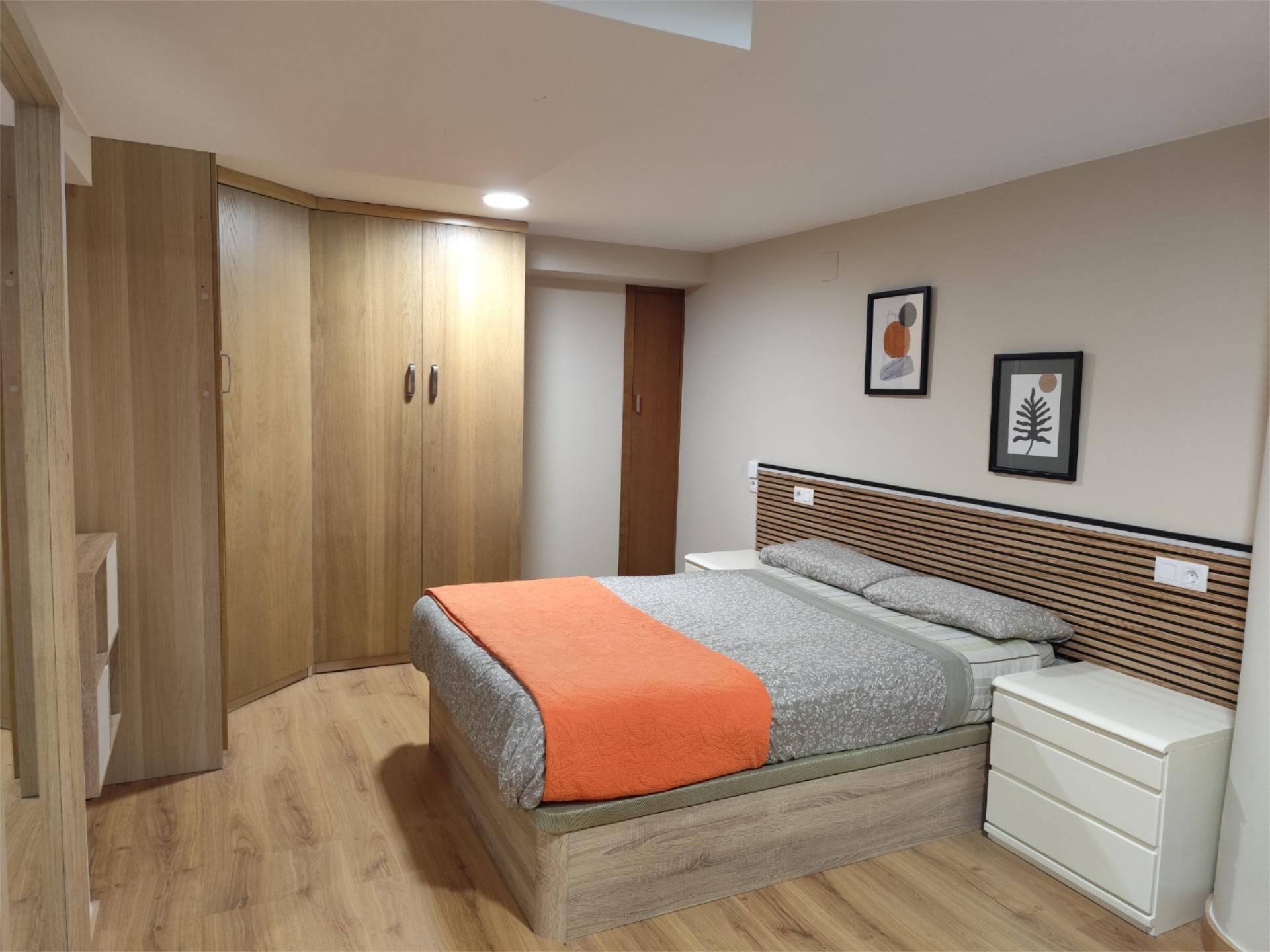 Bedroom of Flat to rent in Lugo Capital  with Heating and Furnished