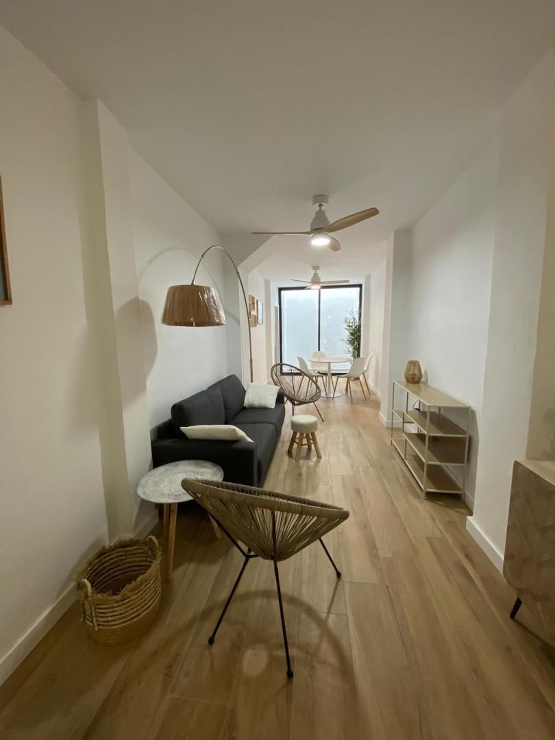 Casa adosada en venda a Carrer Moreral, 16, Pego Sala d'estar de Casa adosada en venda en Pego amb Terrassa i Balcó