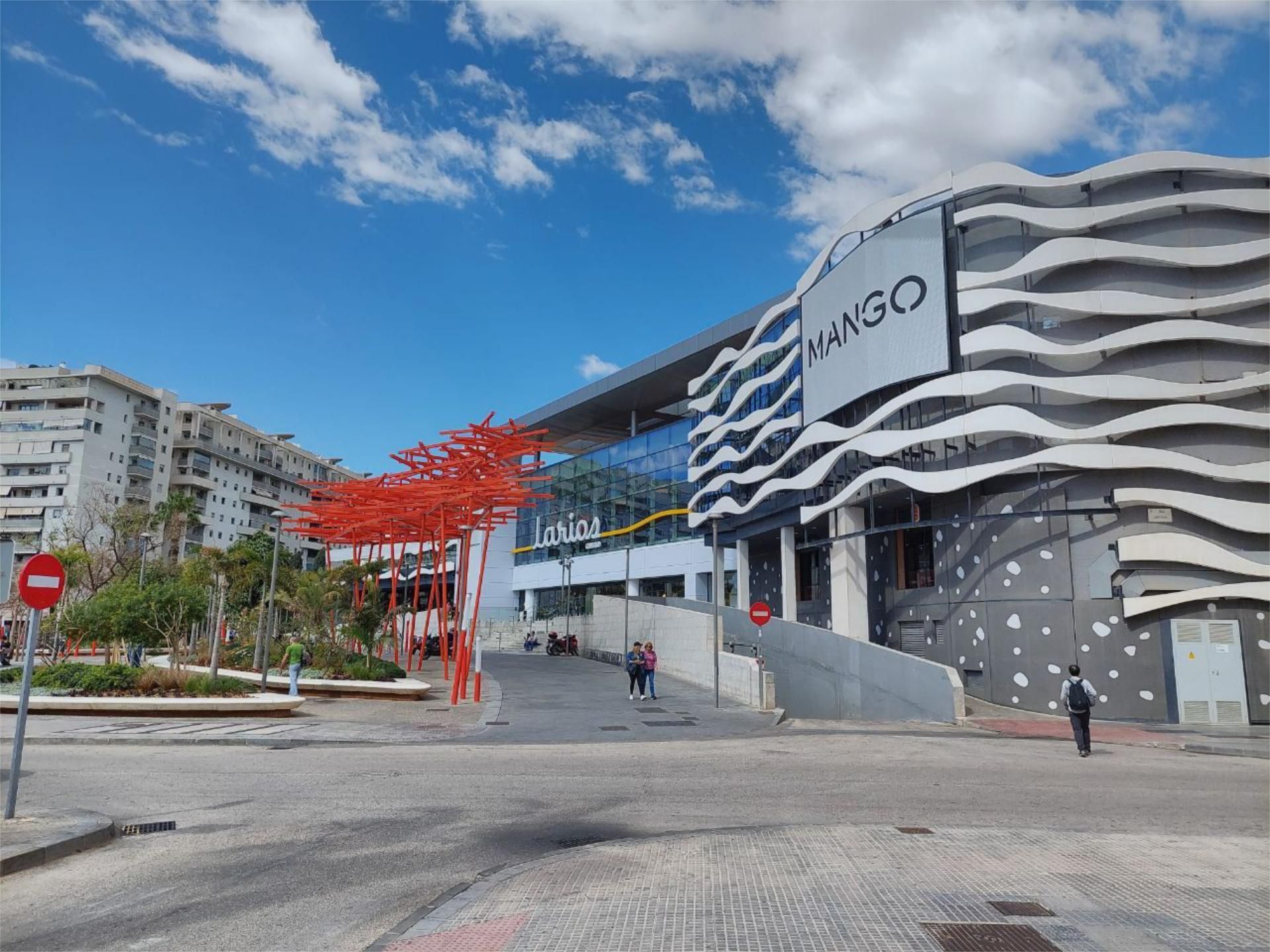Vista exterior de Apartament de lloguer en Málaga Capital amb Aire condicionat, Calefacció i Moblat