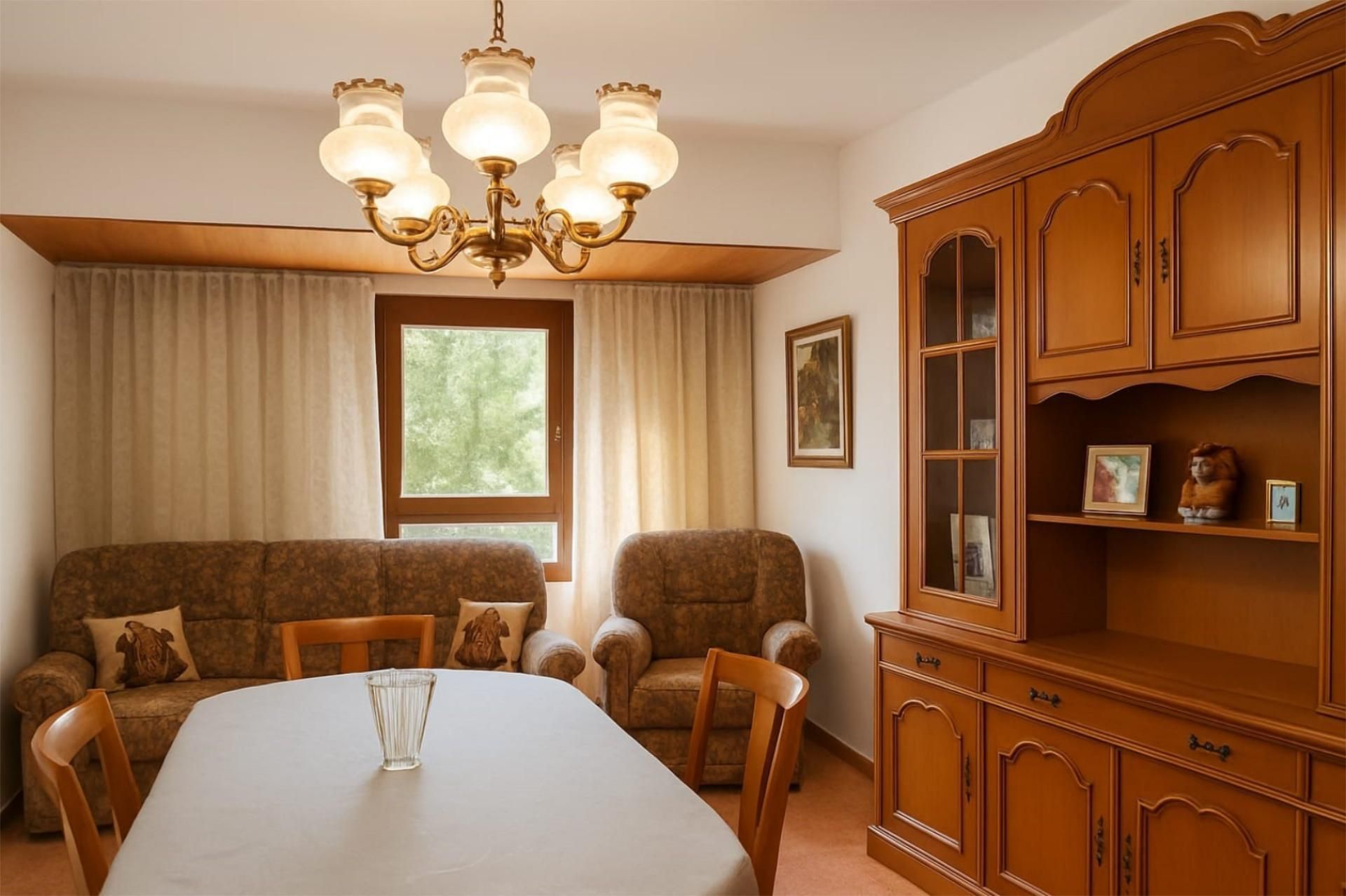 Menjador de Pis en venda en Manresa amb Aire condicionat i Balcó