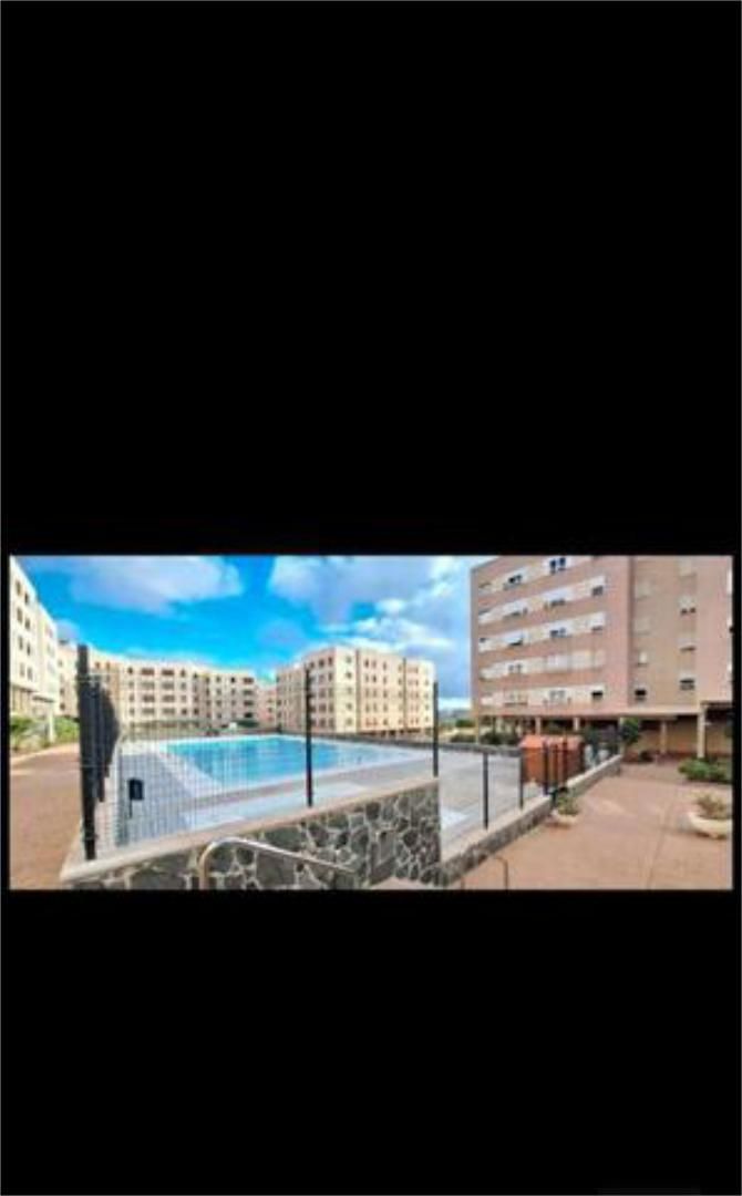 Exterior view of Flat to rent in Las Palmas de Gran Canaria  with Private garden, Swimming Pool and Furnished