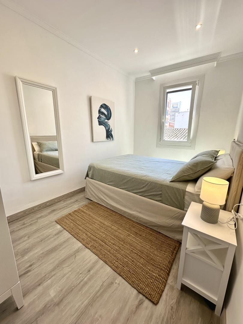 Bedroom of Flat to rent in  Palma de Mallorca  with Air Conditioner