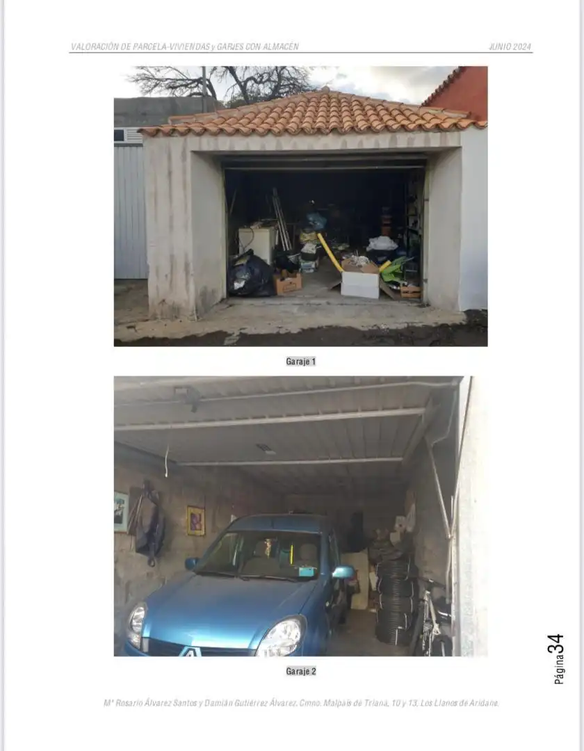 Parking de Finca rústica en venta en Los Llanos de Aridane con Terraza