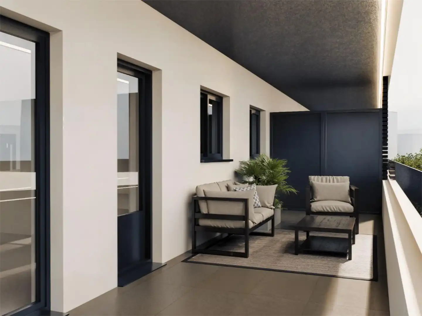 Terrace of Flat for sale in Almería  with Terrace, Storage room and Swimming Pool