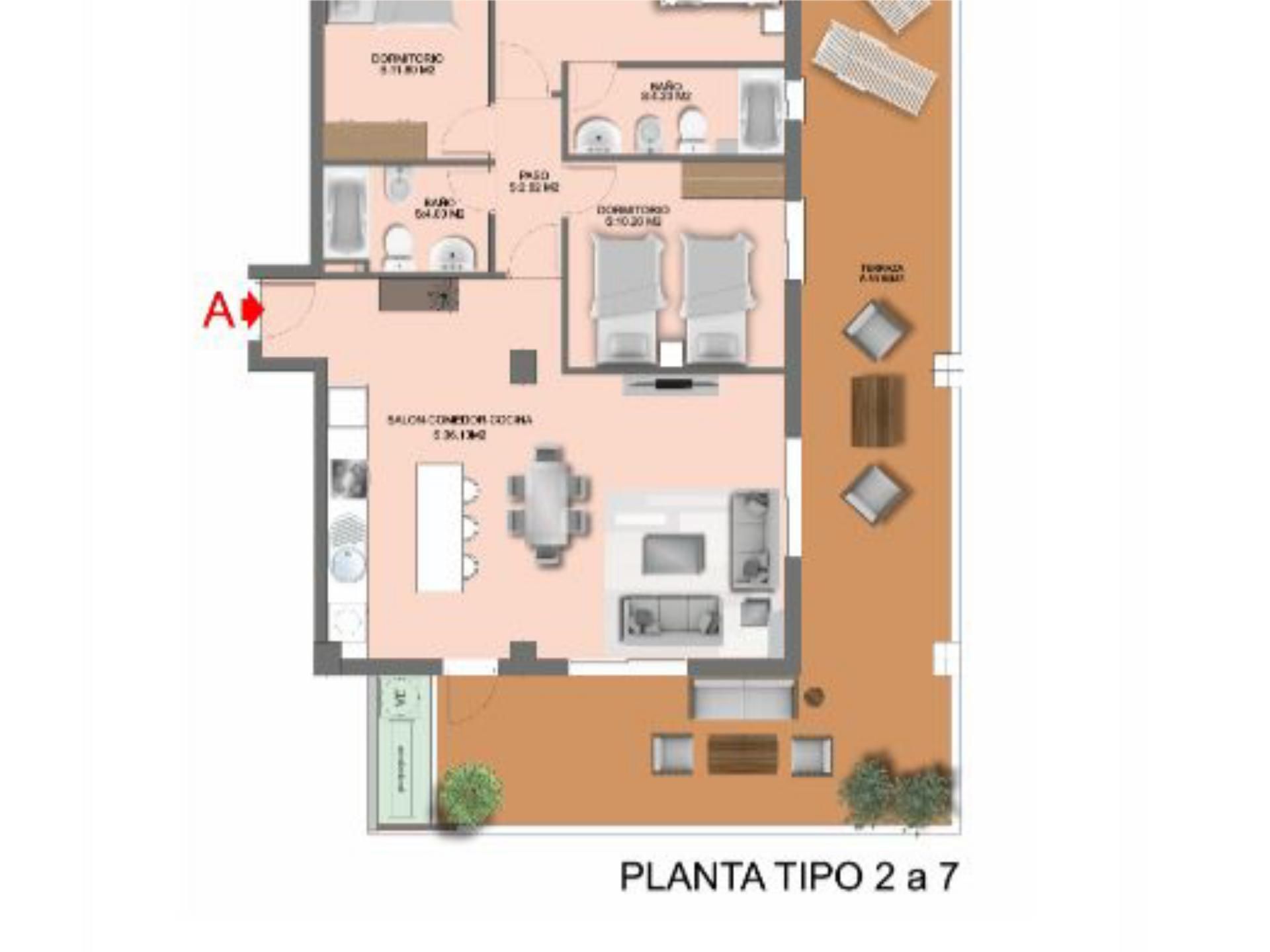 Piso en venta en Calle Largo Oriol, 22, Nueva Andalucía Piso en venta en Almería Capital con Terraza, Trastero y Piscina