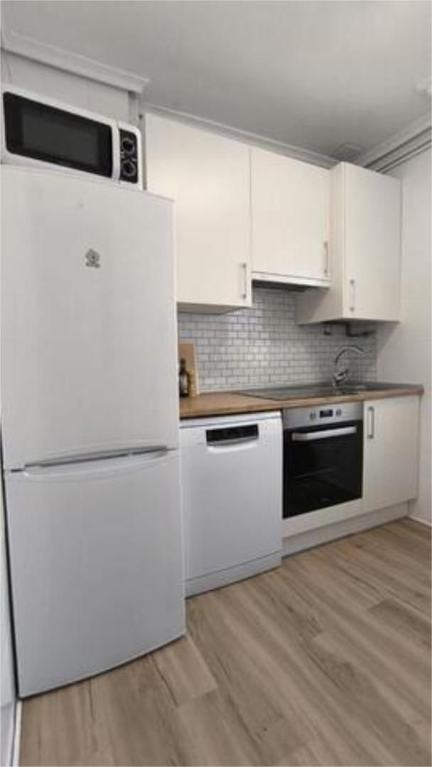 Kitchen of Flat to rent in Palencia Capital  with Heating, Terrace and Furnished
