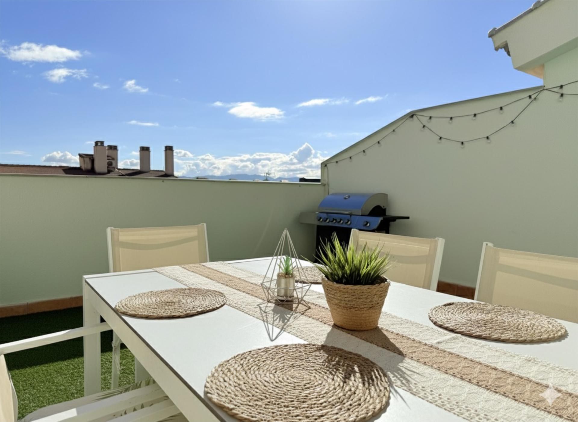 Terrace of Attic to rent in  Murcia Capital  with Air Conditioner, Terrace and Storage room